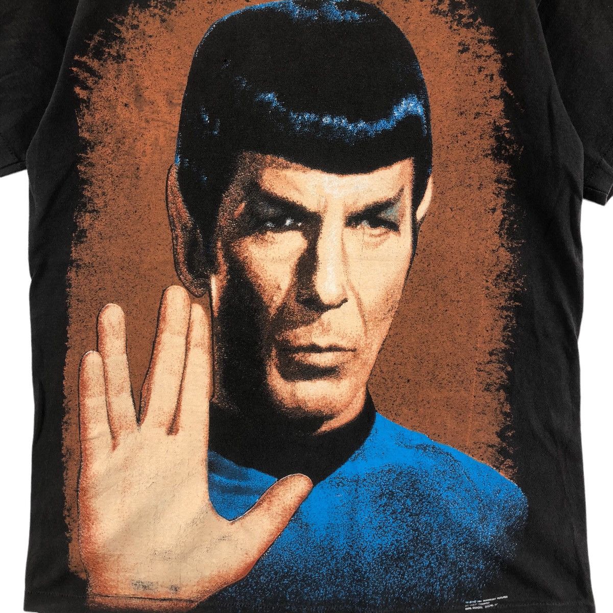 Vintage Vintage 90s STAR TREK Ovp Fifth Column T-Shirt Live Long Size US L / EU 52-54 / 3 - 3 Thumbnail
