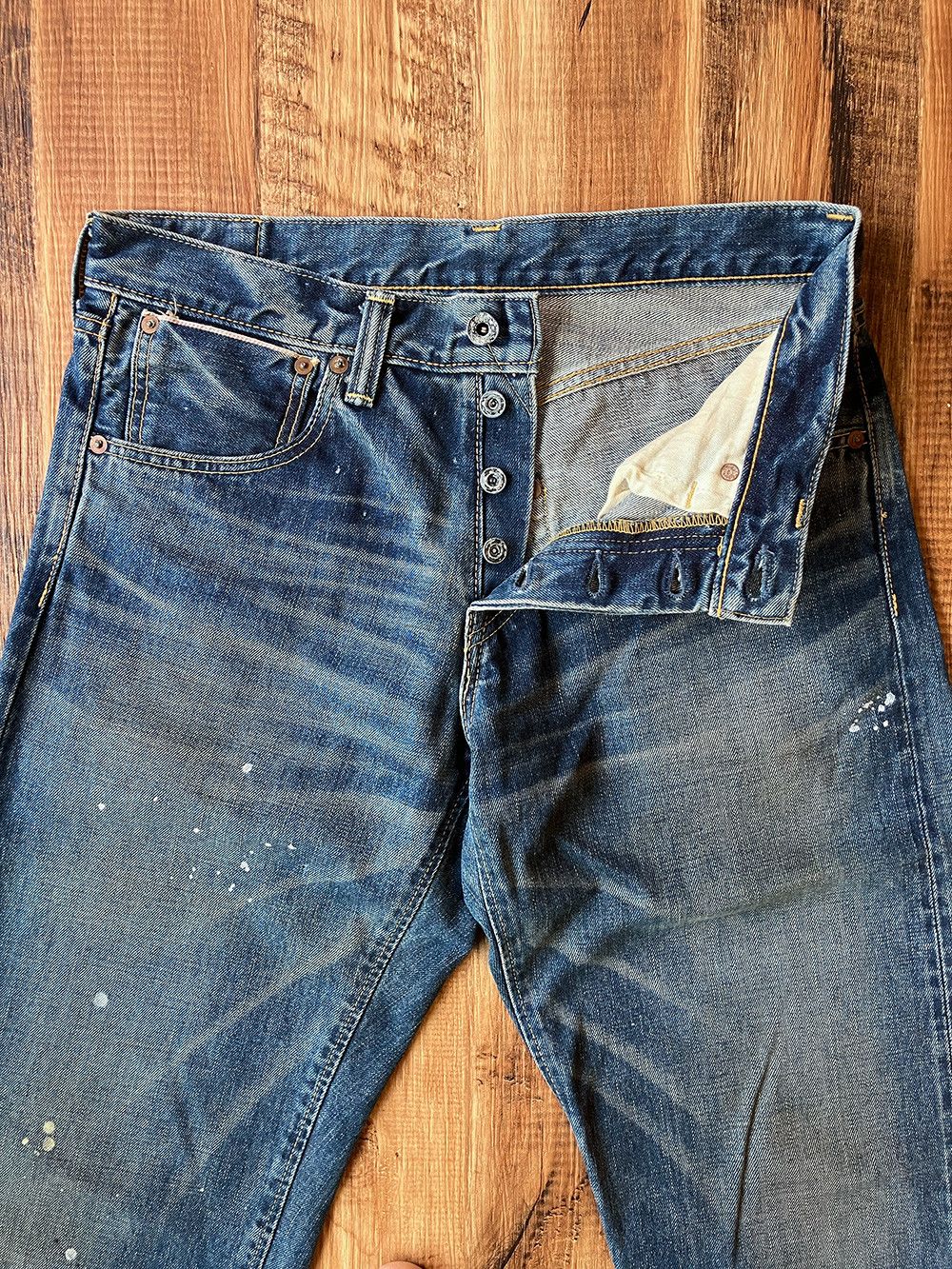 Edifice Japan EDIFICE W30 x L31 Japanese selvedge jeans Size US 30 / EU 46 - 6 Thumbnail