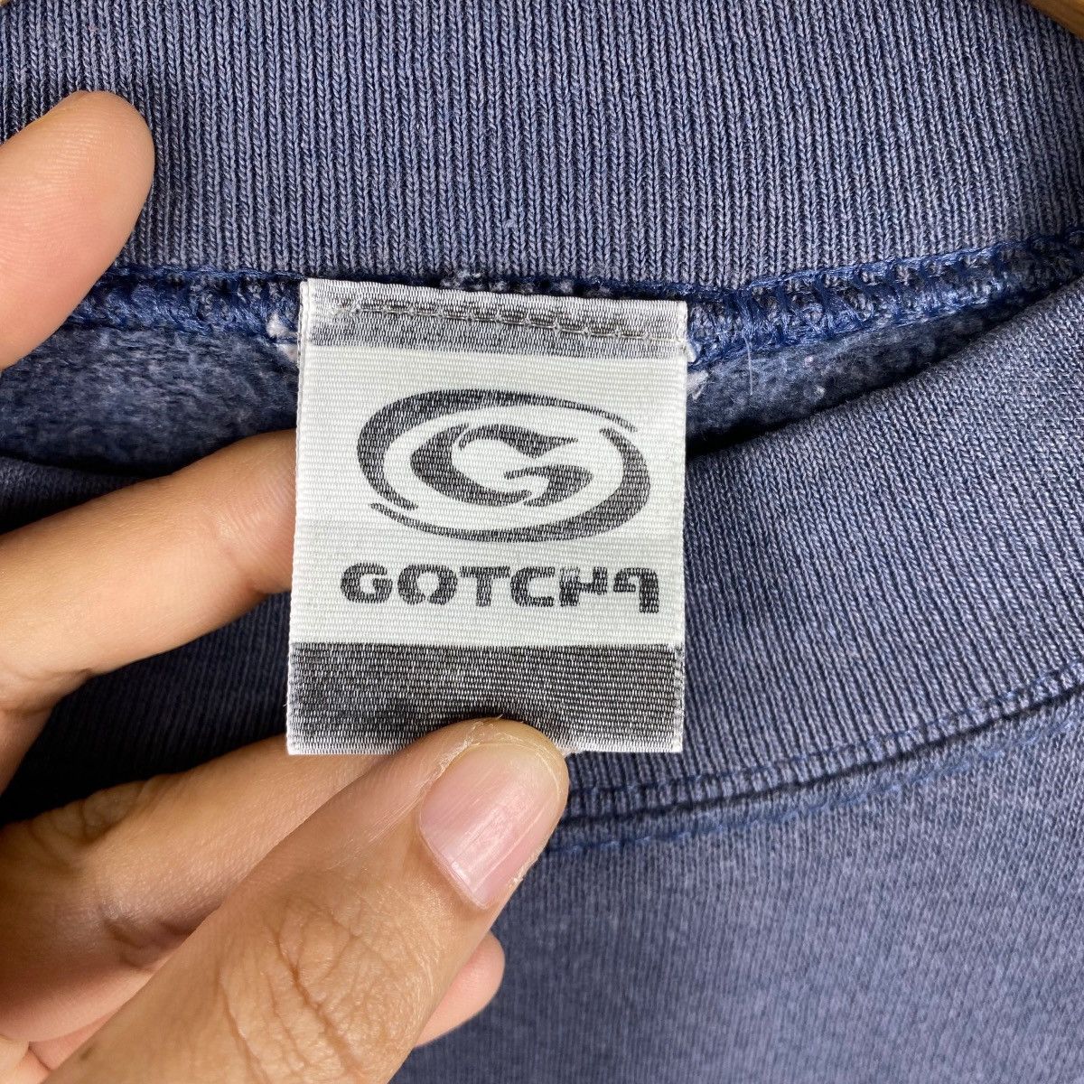 Gotcha × Vintage Vintage 90's GOTCHA Surfing Apparel Graphic Crewneck Size US L / EU 52-54 / 3 - 6 Thumbnail