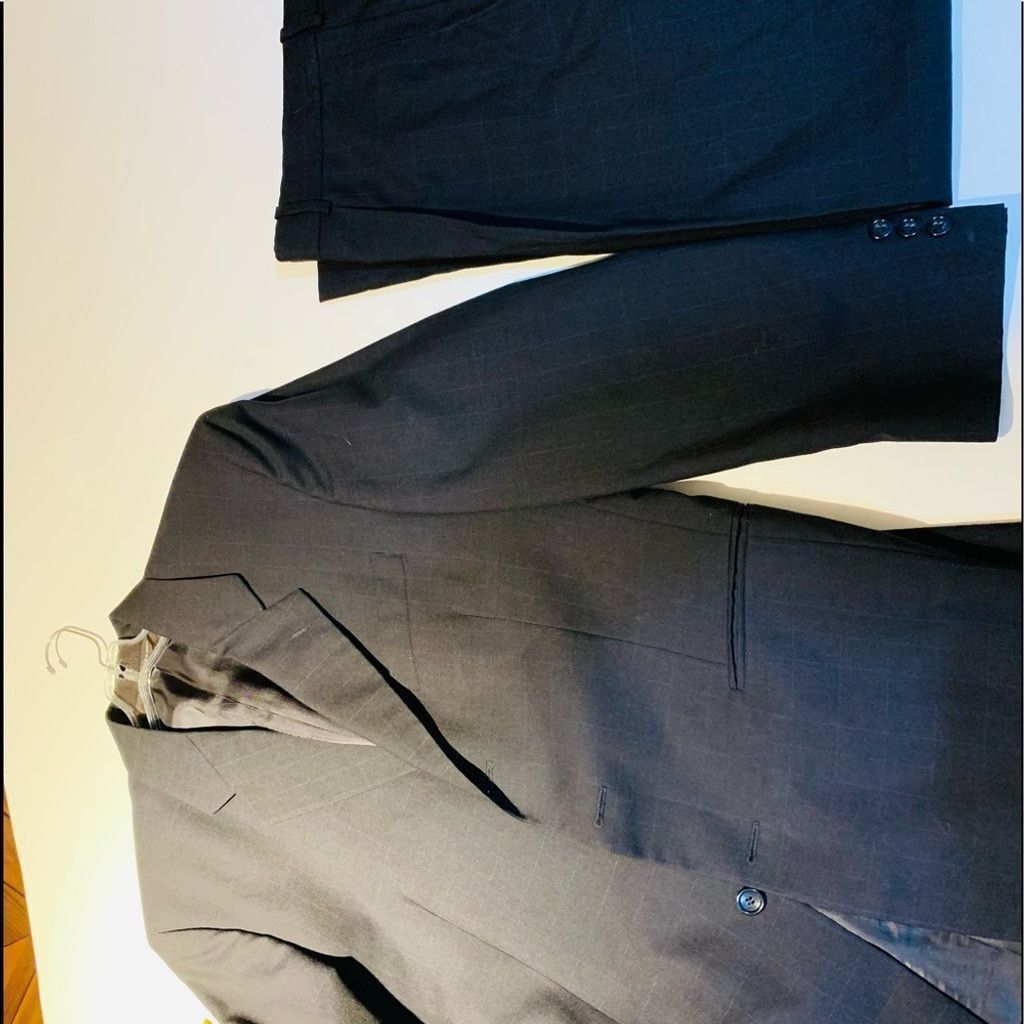Other Dénommé Vincent Wool Men’s Suit in Navy size 40 Size 40R - 1 Thumbnail