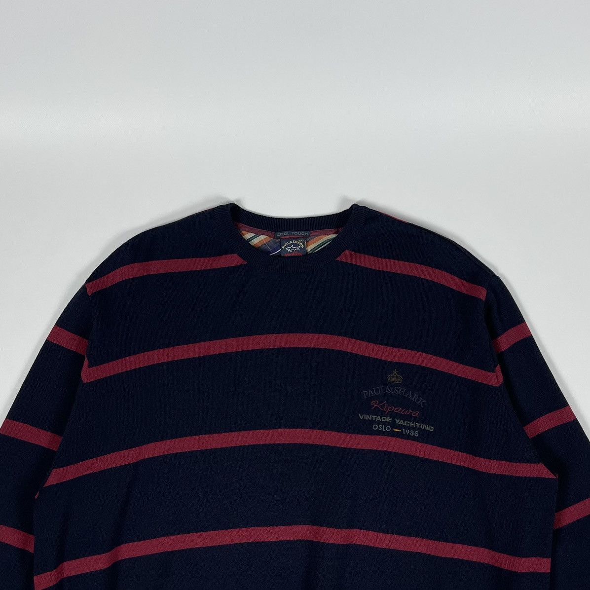 Paul & Shark Paul & Shark Vintage Wool Striped Sweater Jumper Size US XXL / EU 58 / 5 - 3 Thumbnail