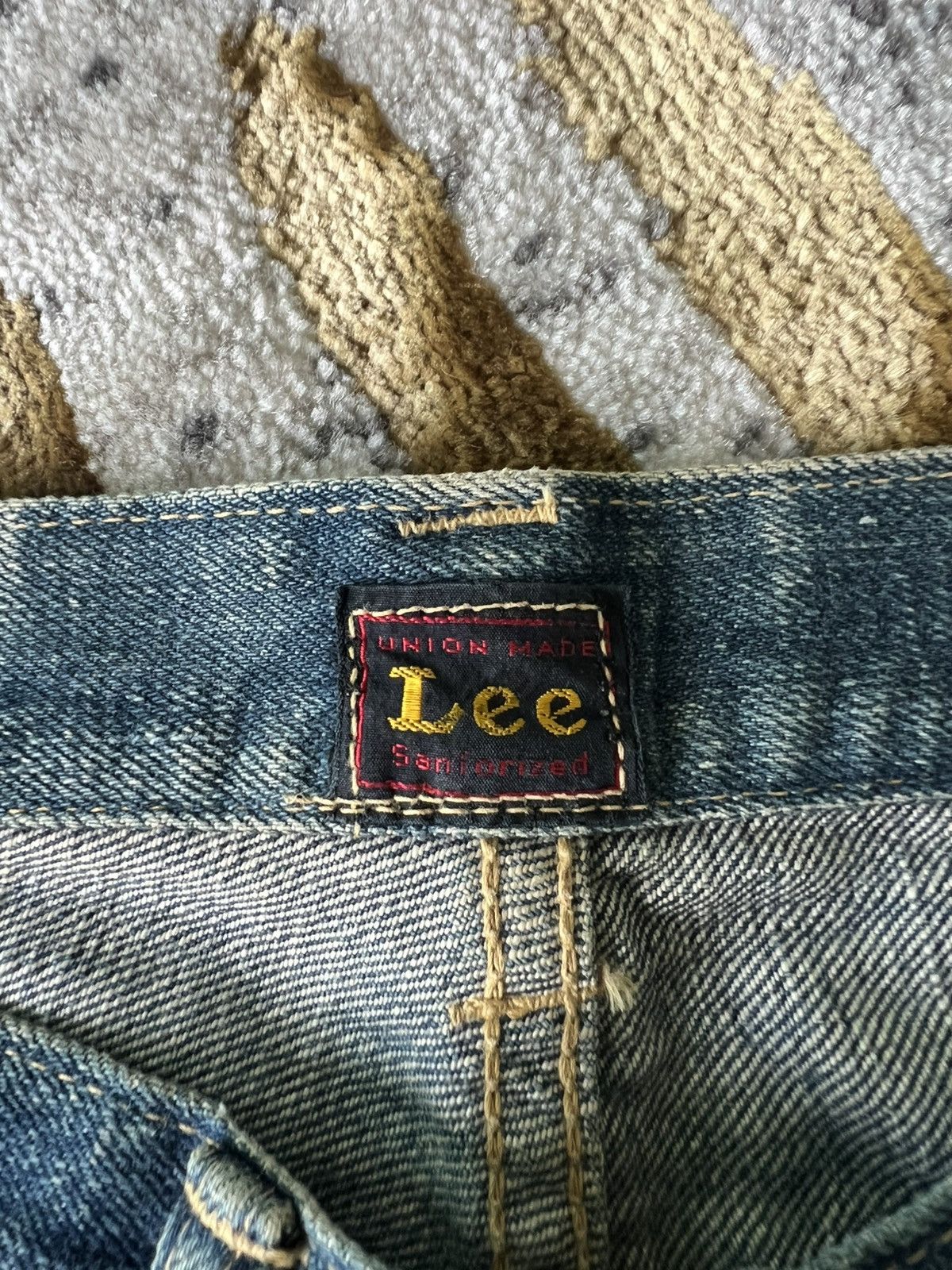Lee × Vintage Lee 2101 reproduction model World War II model denim Size 35" - 9 Thumbnail