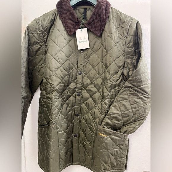Barbour Olive BARBOUR Men's Heritage Liddesdale Jacket Size US L / EU 52-54 / 3 - 1 Thumbnail