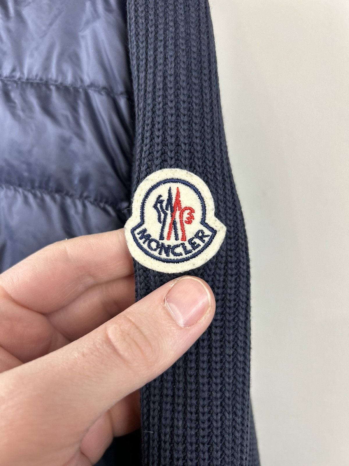 Moncler Moncler Cardigan Trikot Size L Size US L / EU 52-54 / 3 - 9 Thumbnail