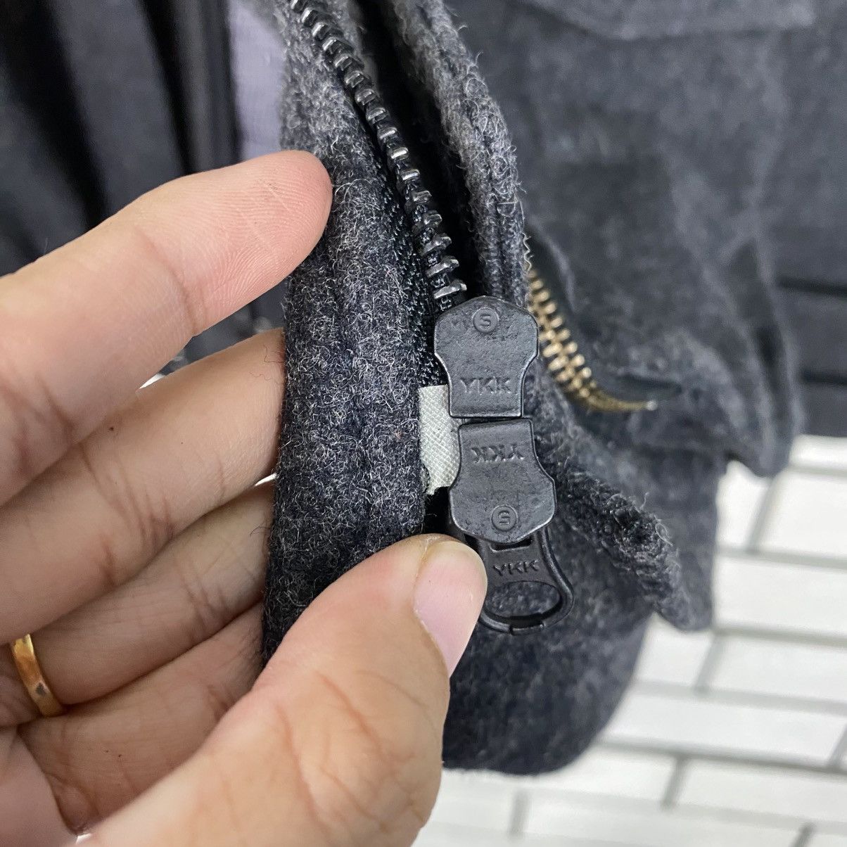 PPFM 📌Wool Duffle Cropped Jacket Punk PPFM Japan Size US L / EU 52-54 / 3 - 19 Thumbnail