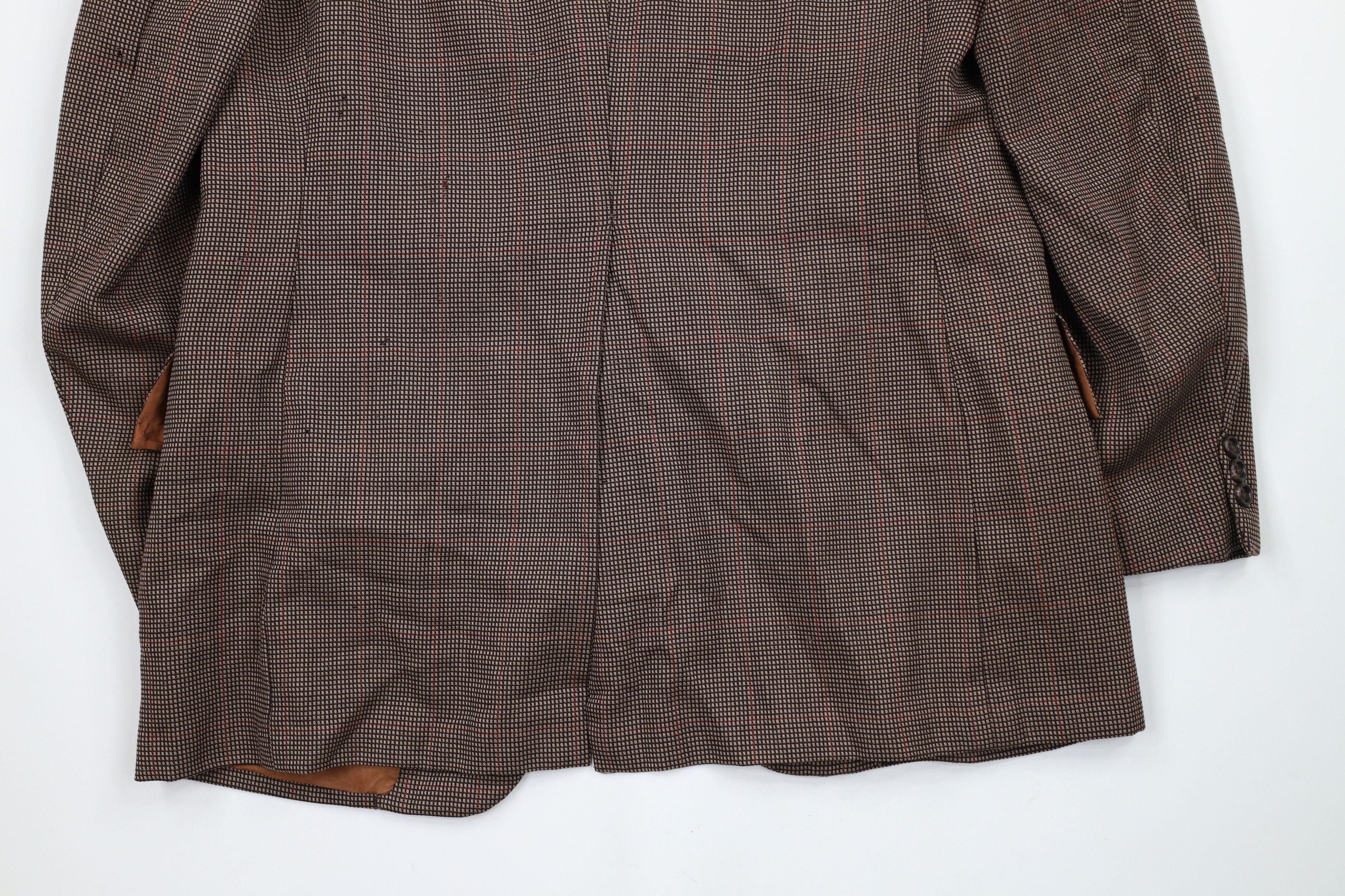 Other Vintage 70s Streetwear Thrashed 2 Piece Heavy Wool Suit Size 40L - 12 Thumbnail