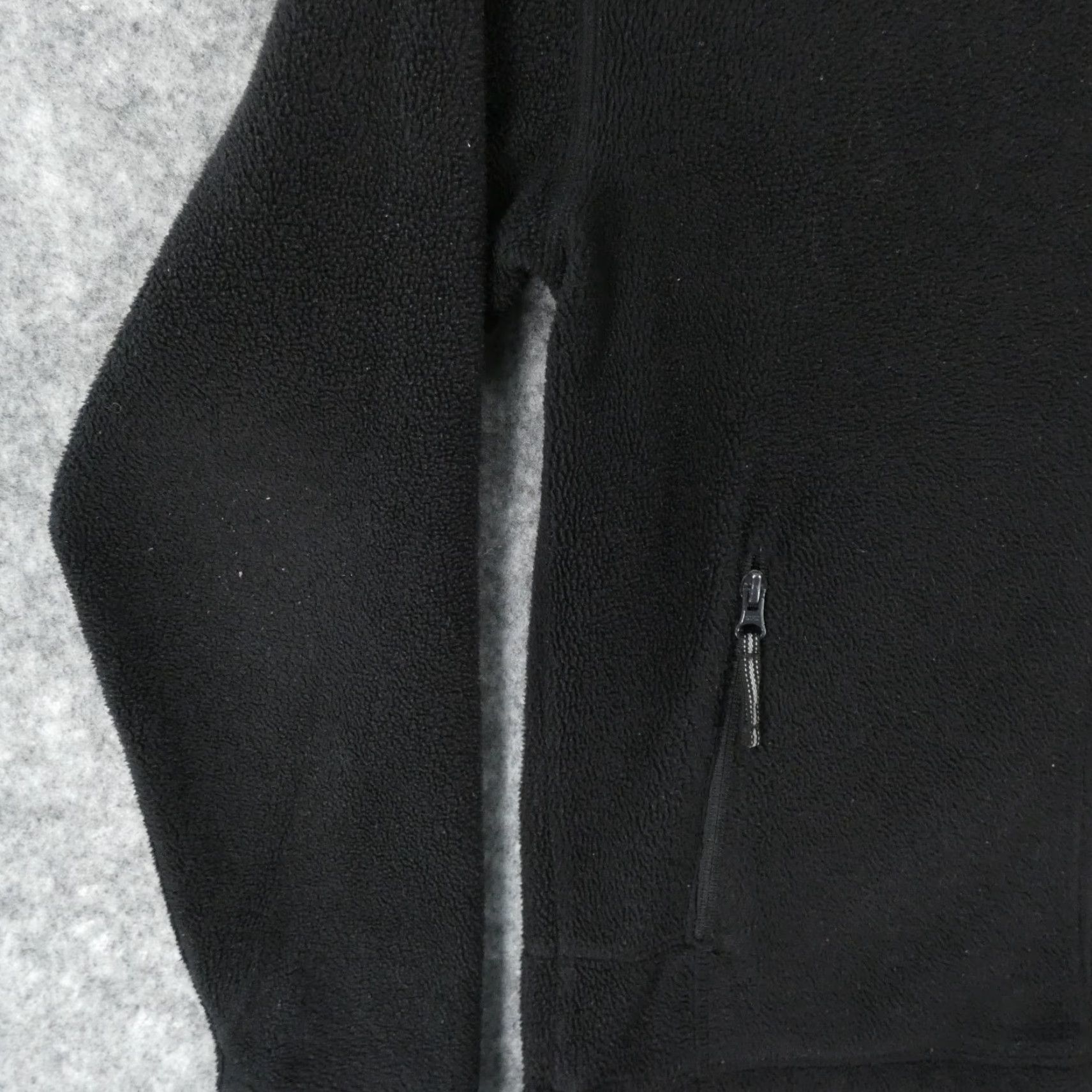 Vintage Cabela's Jacket Womens Small Black Fleece Full Zip w Pockets Logo Size S / US 4 / IT 40 - 4 Thumbnail