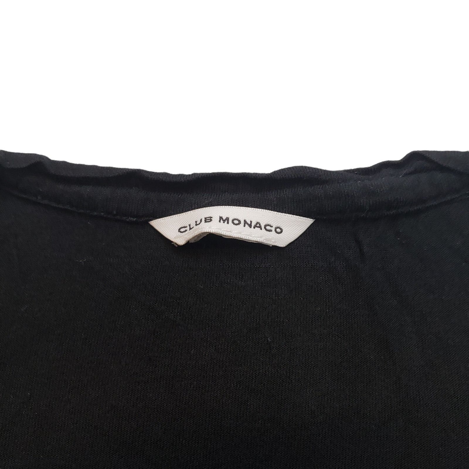 Club Monaco Club Monaco Shirt Tank Top Womens Medium Black Size M / US 6-8 / IT 42-44 - 4 Thumbnail