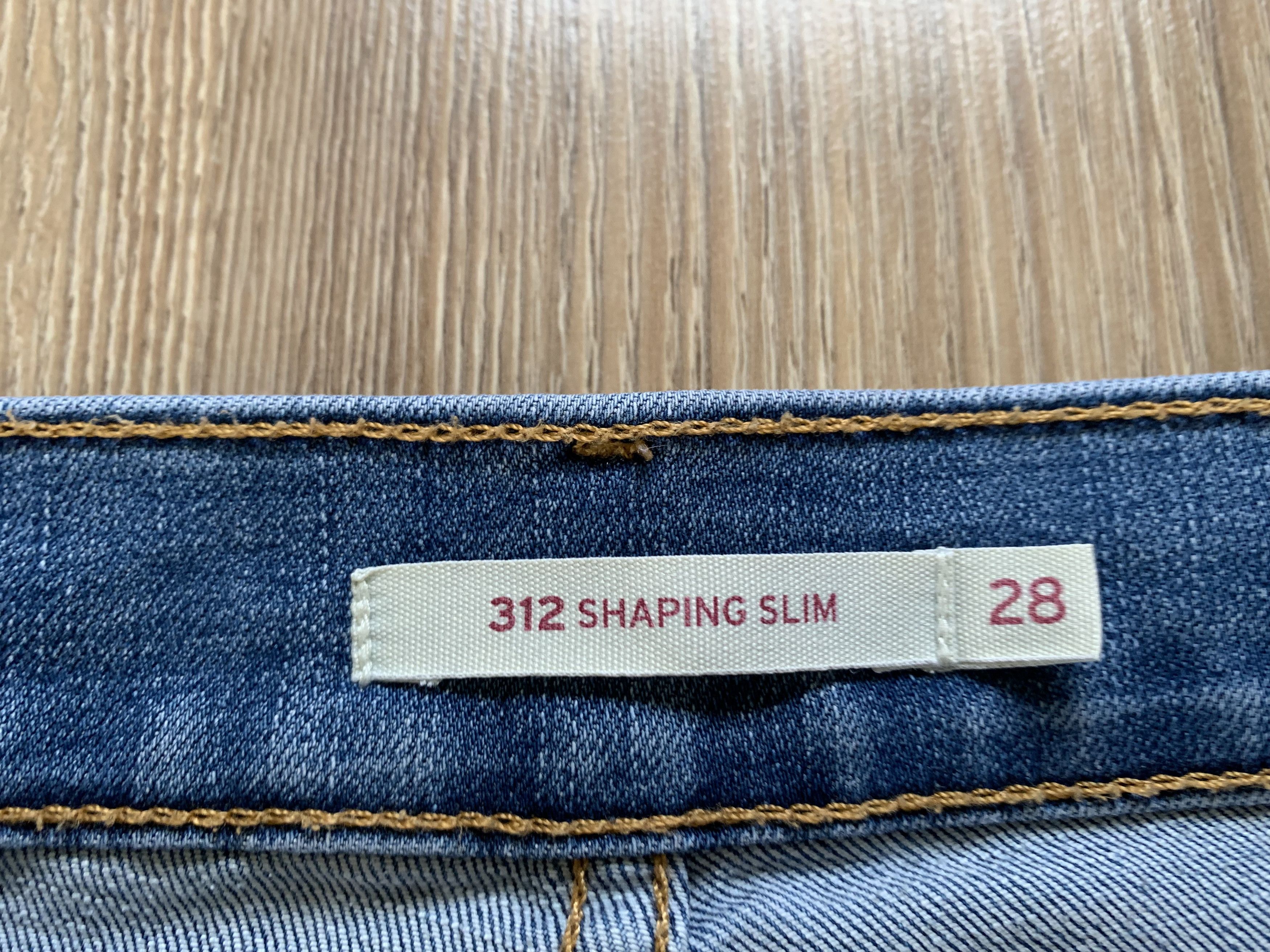 Levi's Levis 312 Shaping Slim Stretch Jeans Size 28" / US 6 / IT 42 - 8 Thumbnail
