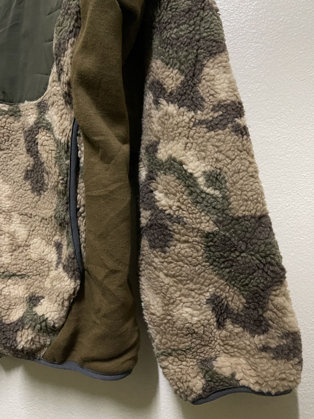 Japanese Brand × go slow caravan Go Slow Caravan Fleece Camouflage Hoodie Zipper Jacket Size US M / EU 48-50 / 2 - 6 Thumbnail