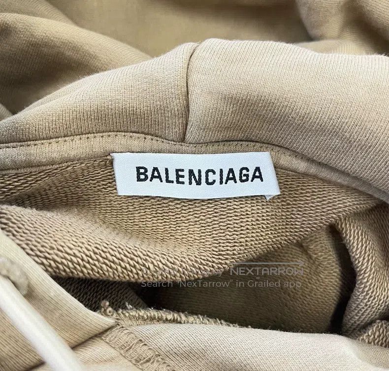 Balenciaga Balenciaga Ear of wheat logo letter print hooded solid col Size US XS / EU 42 / 0 - 3 Thumbnail