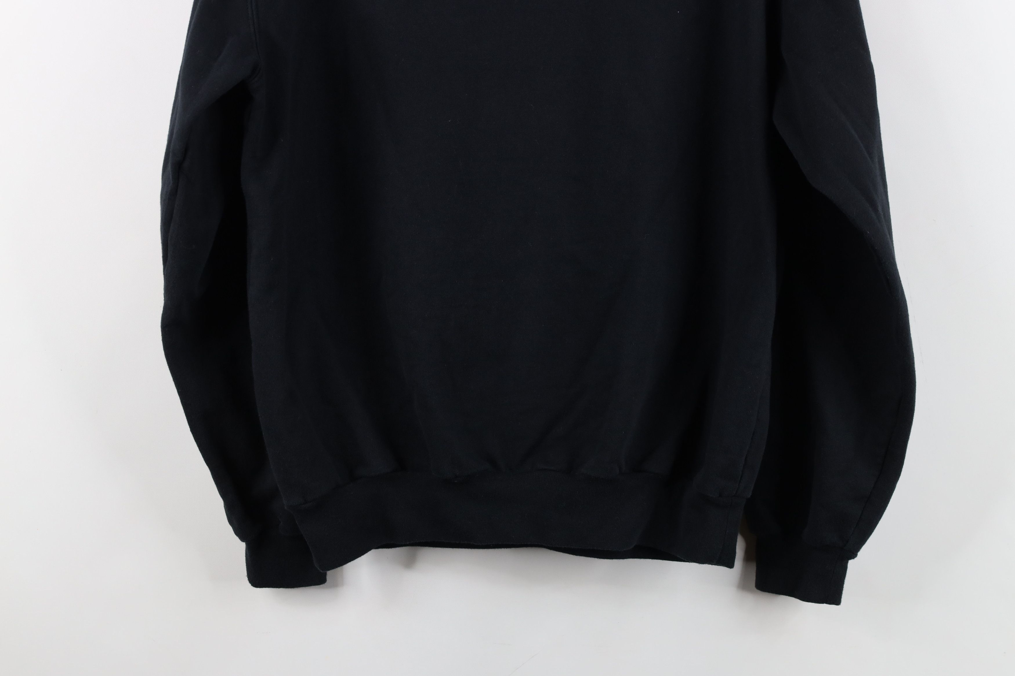 Vintage Vintage 90s Cat Kitten Cat Lady Layered Sweatshirt Black Size L / US 10 / IT 46 - 14 Thumbnail