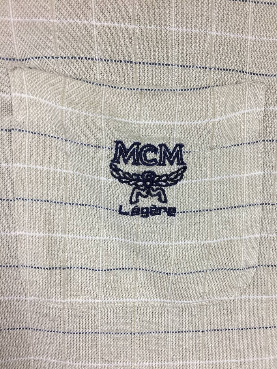 MCM Vtg Modern Creation München MCM Légère Checkered Polo Shirt Size US XL / EU 56 / 4 - 5 Thumbnail