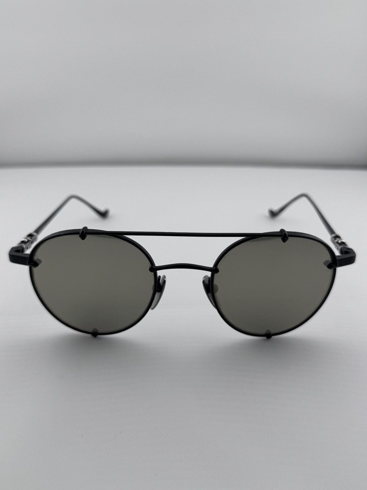 Chrome Hearts Chrome Hearts ‘Oralgami’ Double Bridge Sunglasses - Black Size ONE SIZE - 5 Thumbnail