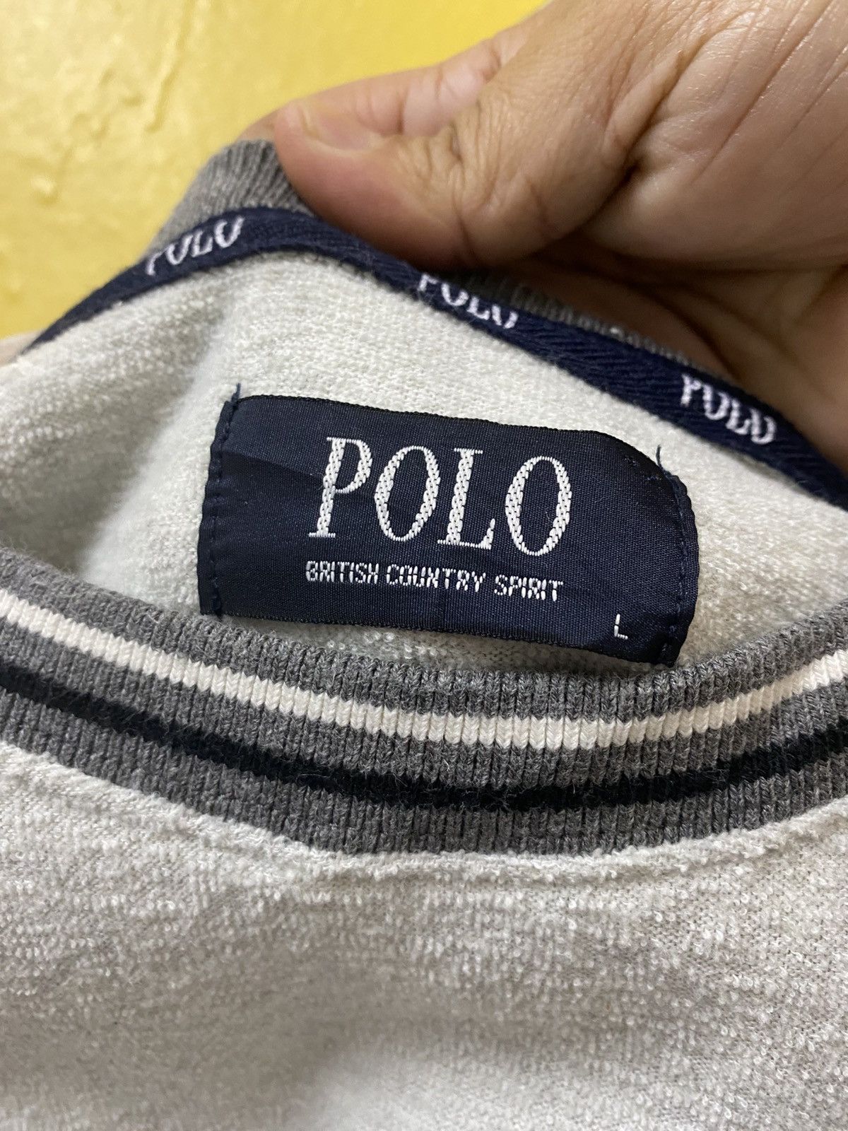 The Unbranded Brand Polo British Country Tshirt Long Sleeve Size US L / EU 52-54 / 3 - 5 Thumbnail