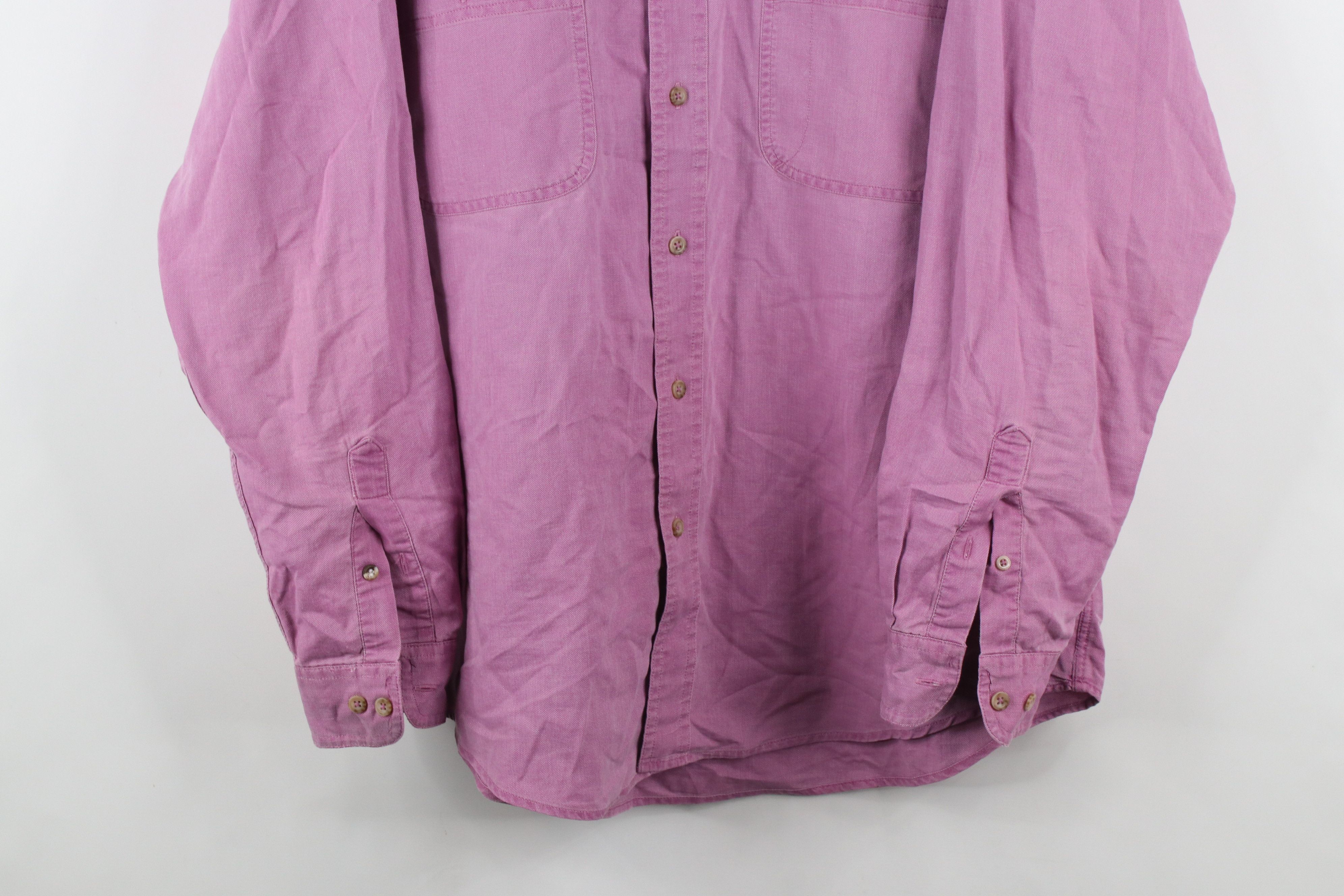 Eddie Bauer × Vintage Vintage 90s Eddie Bauer Winslow Oxford Button Down Shirt Size US M / EU 48-50 / 2 - 3 Thumbnail