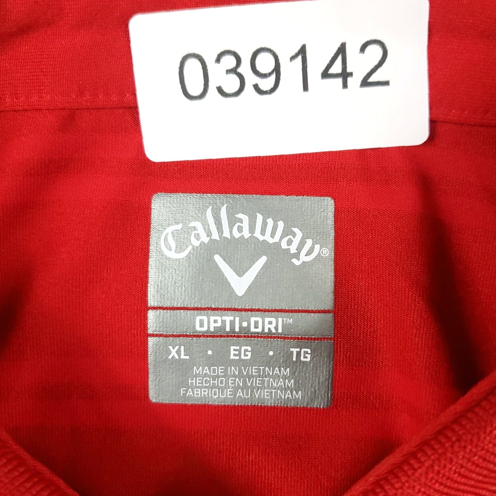 Callaway Callaway Polo Shirt Mens XL Red Opti Dri Fit Golf Short Sleeve Size US XL / EU 56 / 4 - 8 Thumbnail