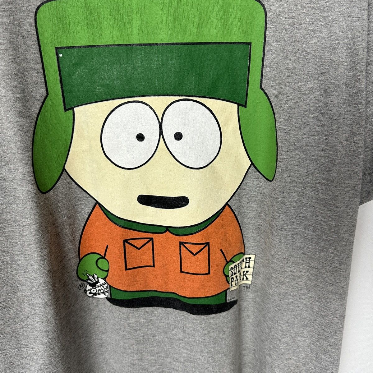 Vintage Vintage 90s South Park Kyle Broflovski tee Humor Cartoon y2k Size US L / EU 52-54 / 3 - 5 Thumbnail