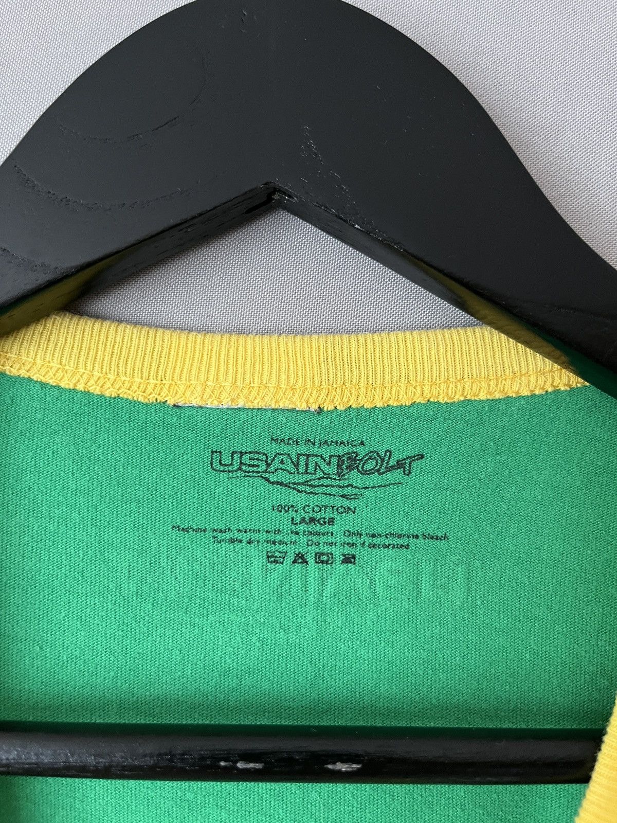 Other Usain Bolt Official Green Yellow Iconic T-shirt Size US L / EU 52-54 / 3 - 3 Thumbnail