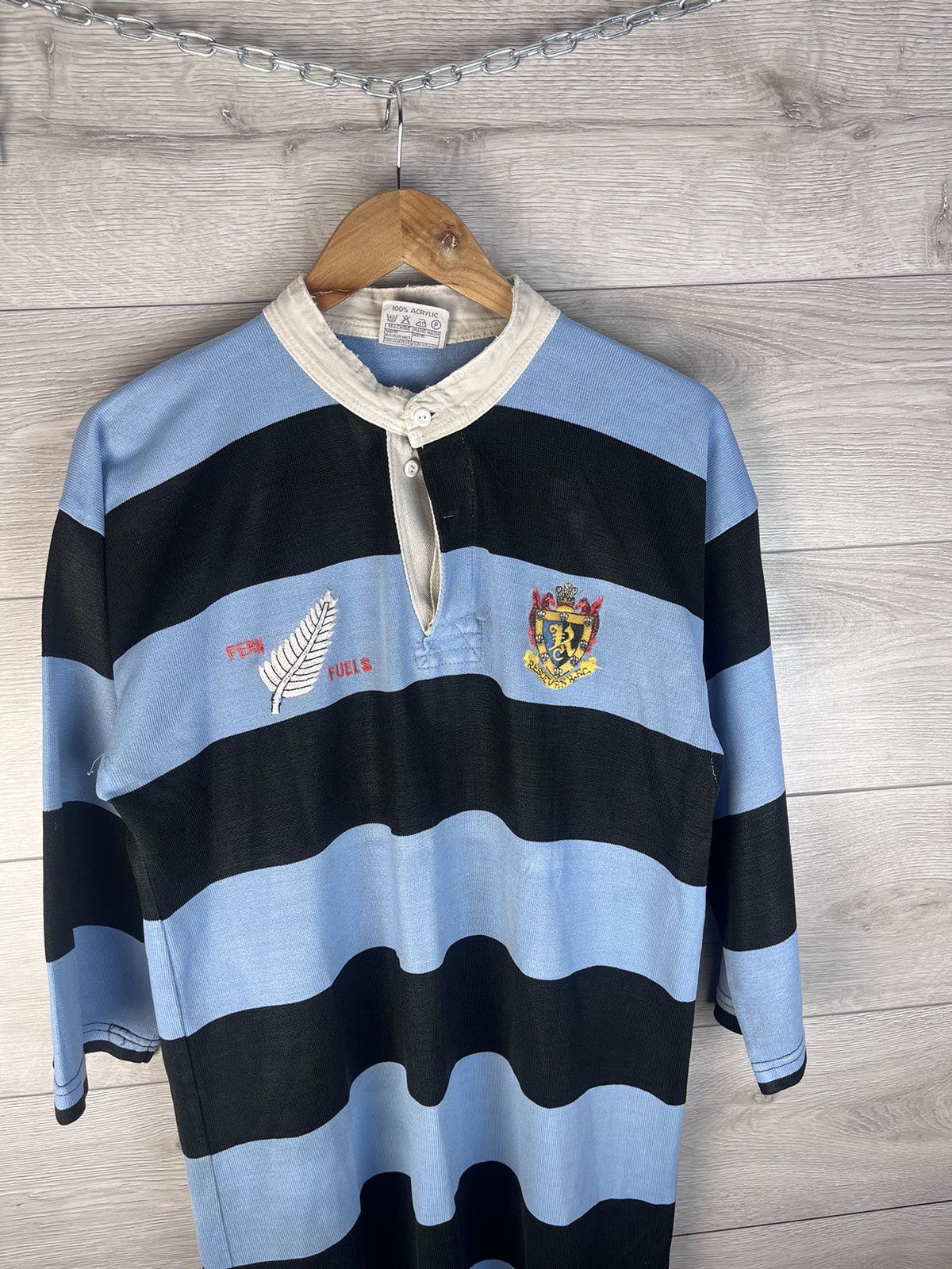 Salem Sportswear Men’s Very rare rugby jersey DERN FUELS Resolven R.F.C Size US XL / EU 56 / 4 - 5 Thumbnail