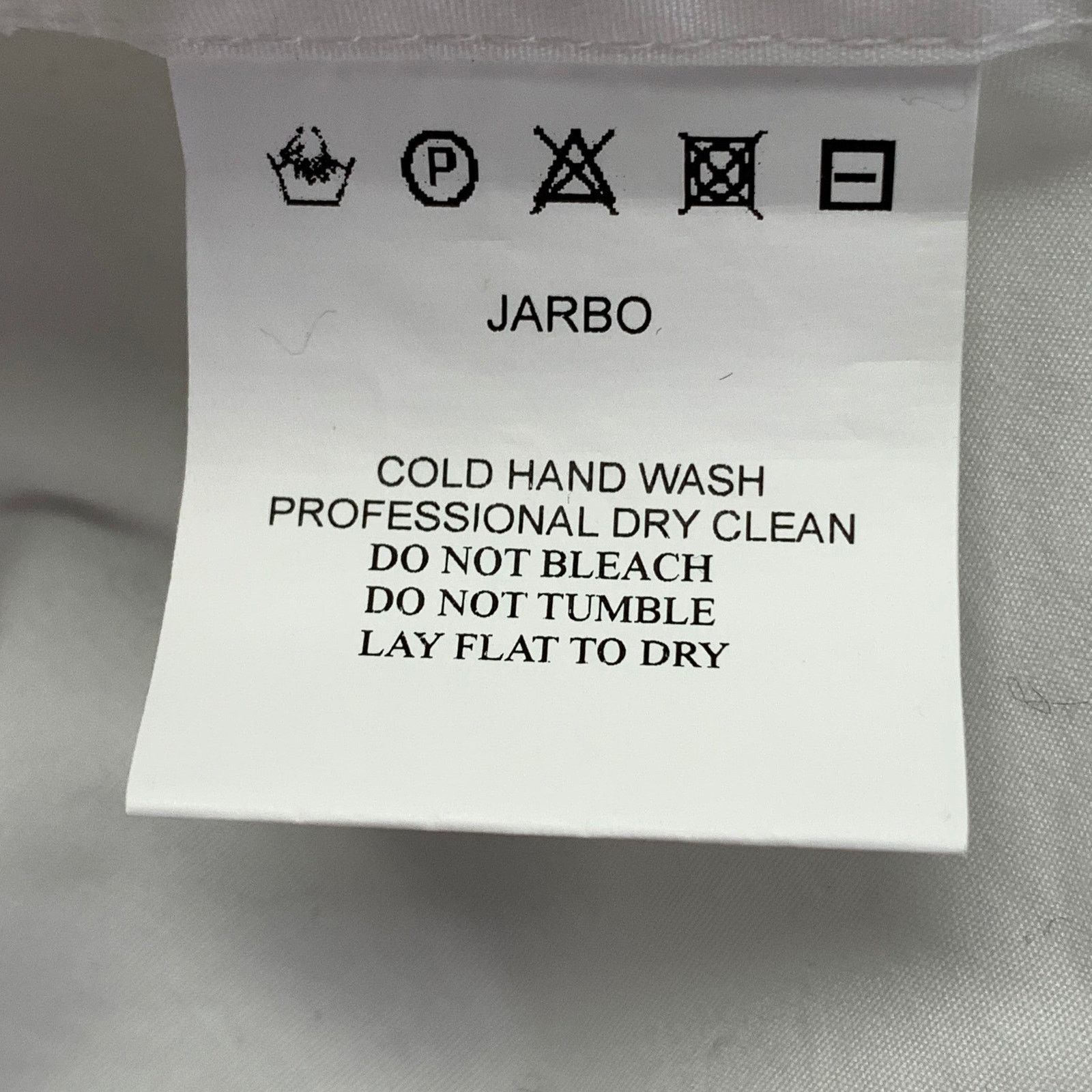 Other JARBO White Cotton Hidden Buttons 3/4 Sleeves Shirt Dress Size XS / US 0-2 / IT 36-38 - 7 Thumbnail