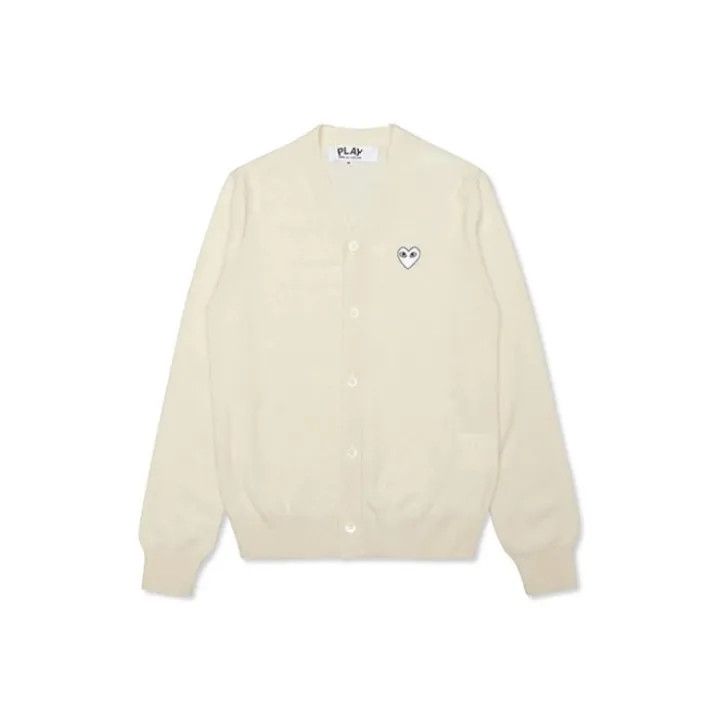 Comme des Garçons Play Heart V-Neck Cardigan 0079