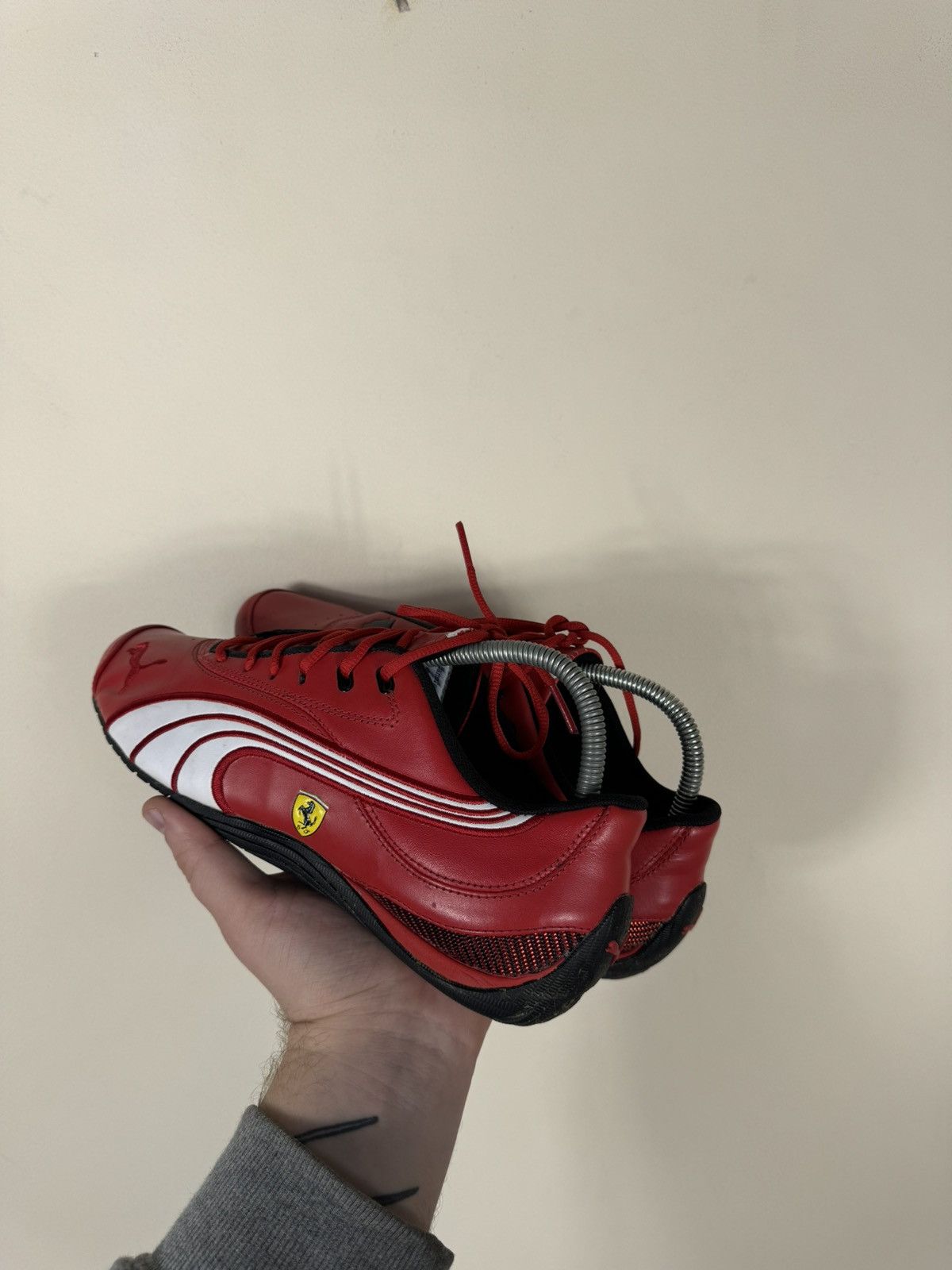 Puma × Vintage Puma Ferrari Vintage Sneakers Size US 8.5 / EU 41-42 - 4 Thumbnail