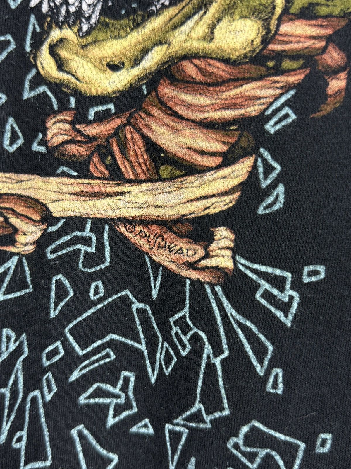 Band Tees 2017 Metallica Sad But True Pushead Skull Graphic Tee Size US M / EU 48-50 / 2 - 5 Thumbnail