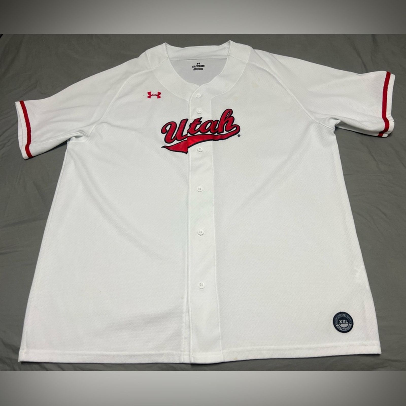 Under Armour Under Armour University of Utah Utes Baseball Jersey XXL Size US XXL / EU 58 / 5 - 1 Thumbnail