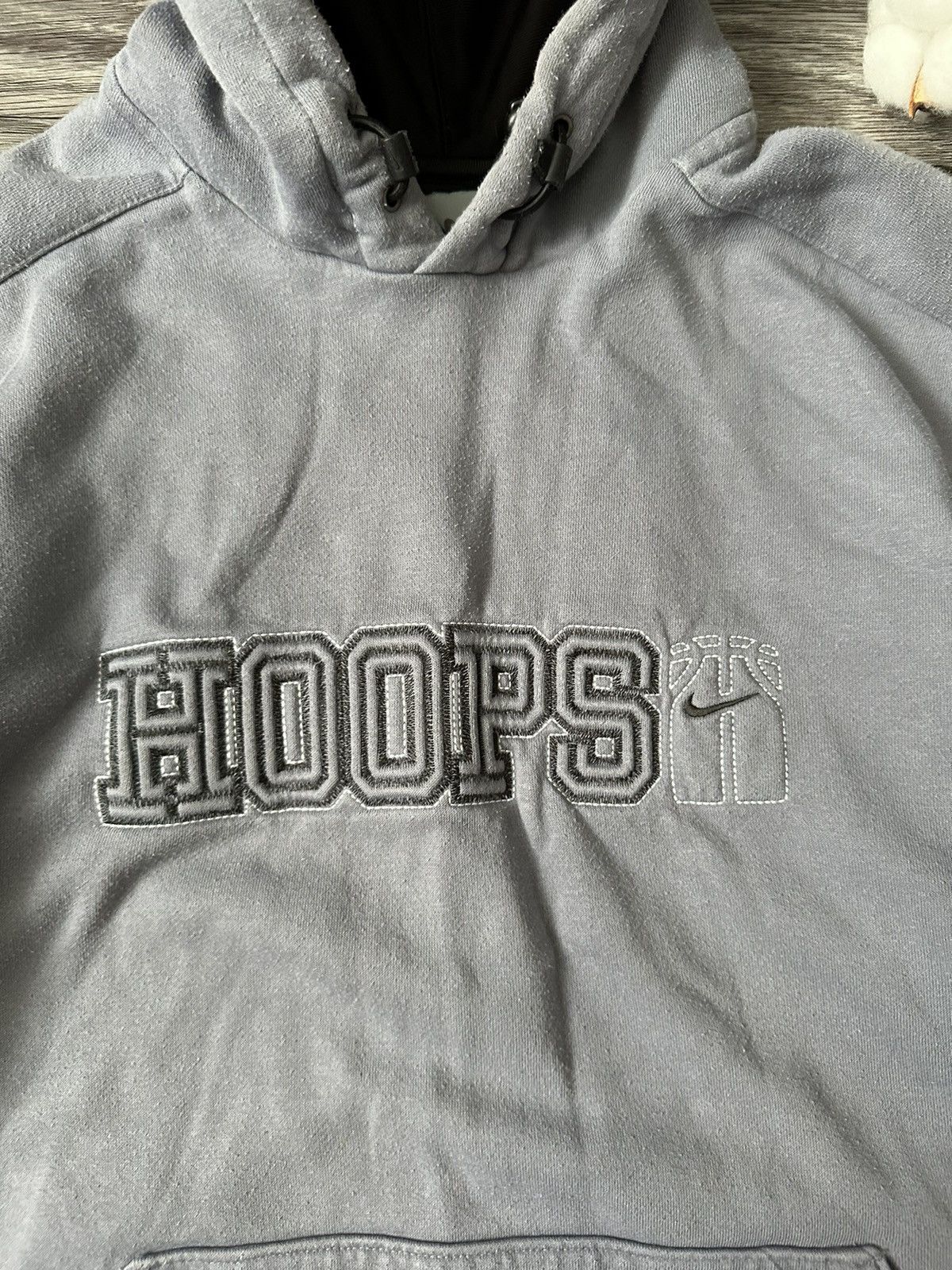 Nike × Nike ACG × Vintage Nike Hoops basketball Vintage y2k boxfit oversised hoodie Size US L / EU 52-54 / 3 - 5 Thumbnail