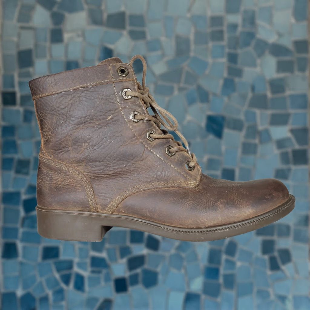 Vintage Kodiak Boots Womens Brown Original Waterproof All Season Leather 419064OG Women Size US 10 / IT 40 - 1 Thumbnail