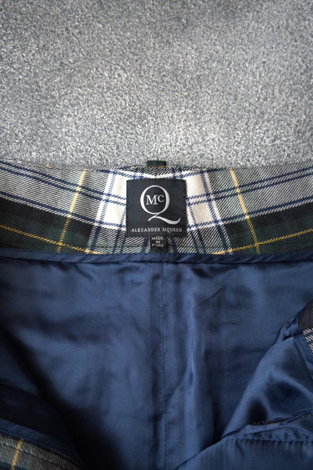 Alexander McQueen Alexander McQueen Wool Tartan Plaid Pleat Rupert Skirt Size 28" / US 6 / IT 42 - 12 Thumbnail