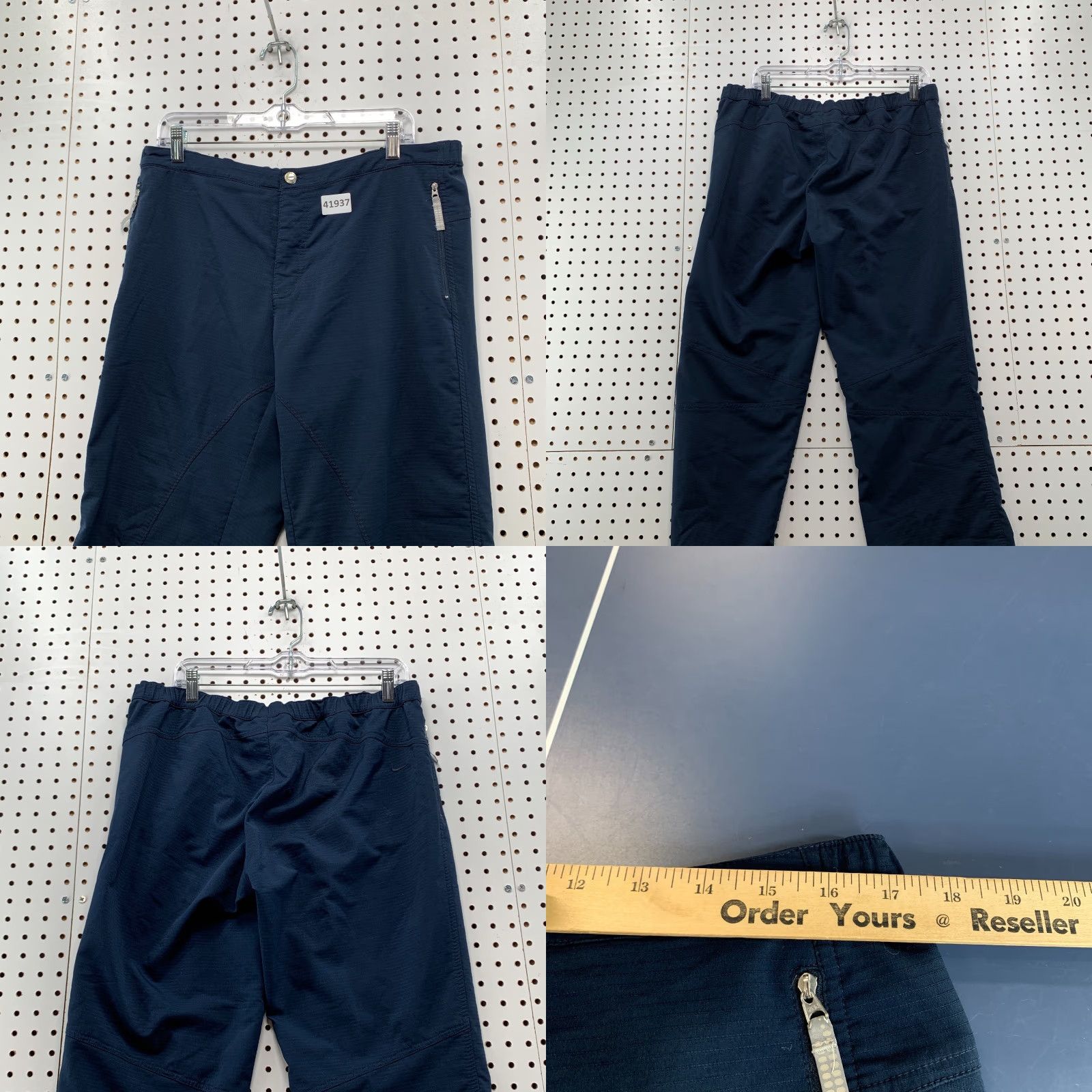 Nike Nike Sphere Dry Active Track Pants Womens Large Blue Train Run 34x25 Size 36" / US 14 / IT 50 - 8 Thumbnail