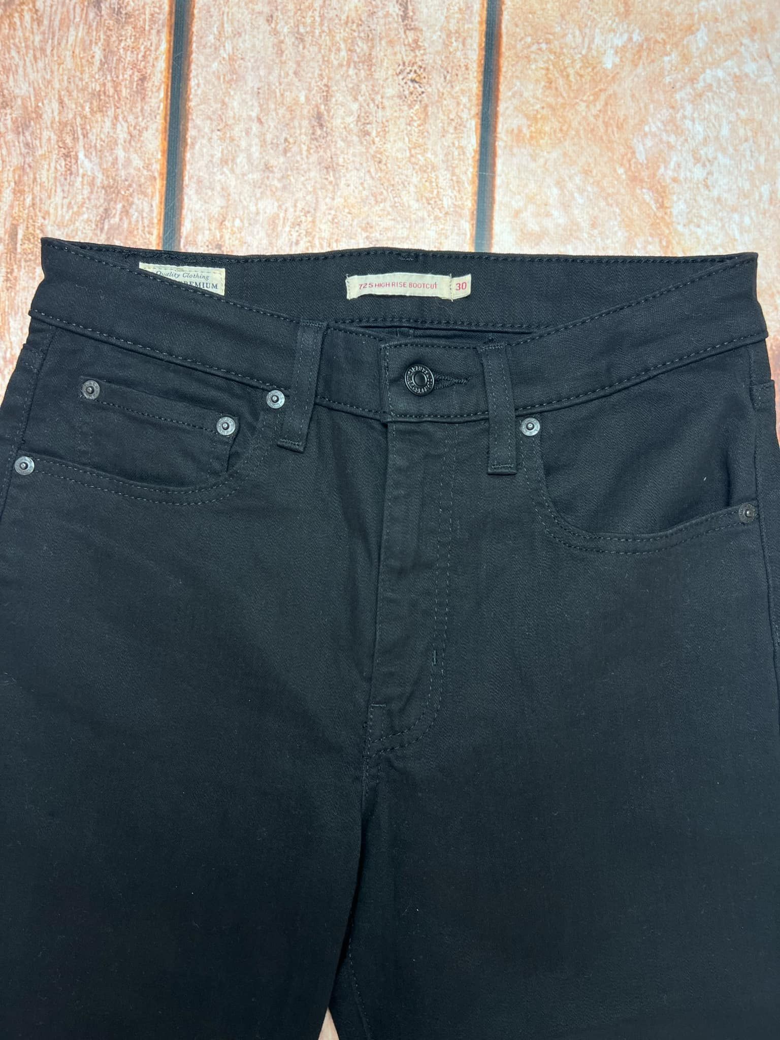 Levi's Levi's 725 high Rise bootcup size 30 Size 30" / US 8 / IT 44 - 4 Thumbnail