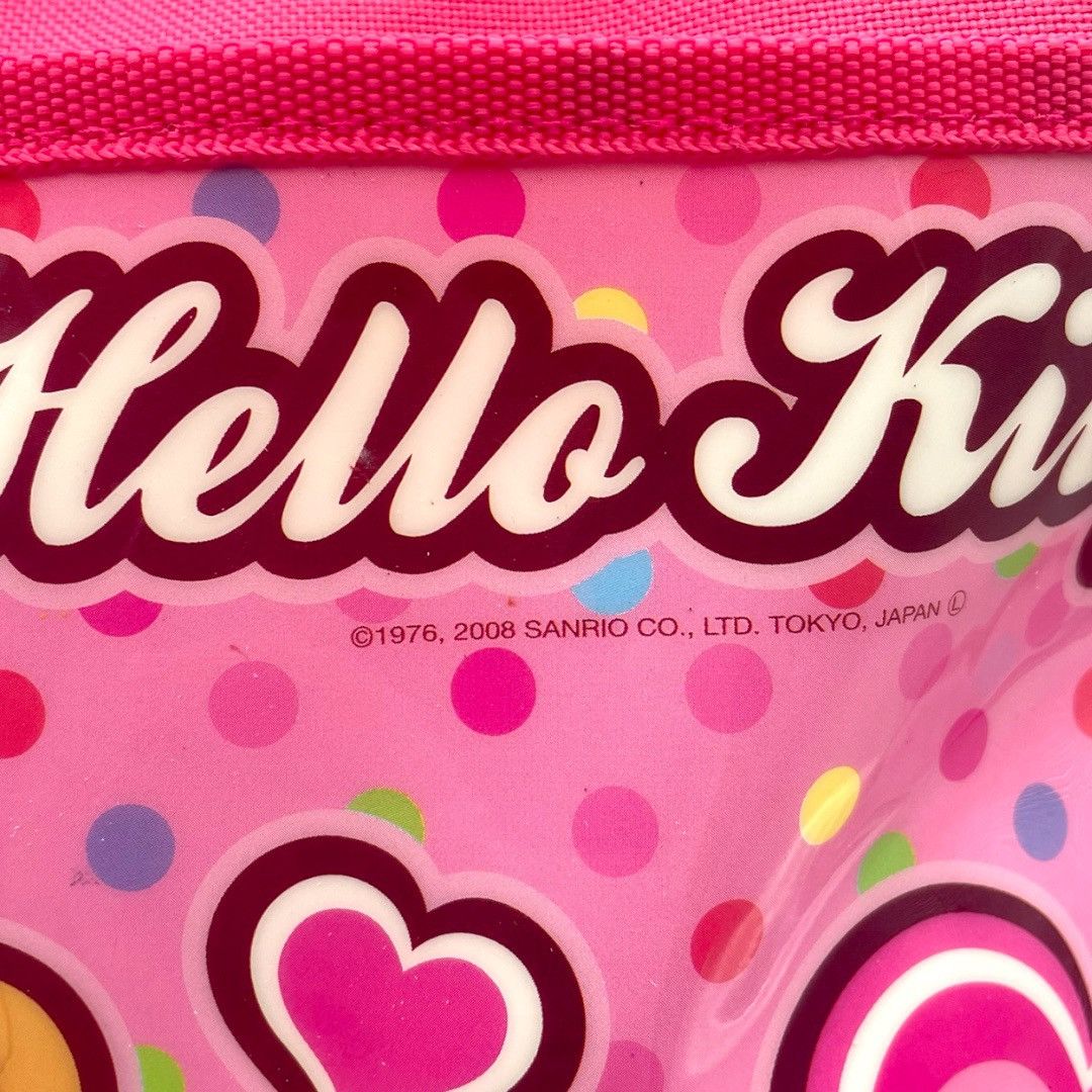 Japanese Brand Y2K Hello Kitty Pink Laptop Bag Size ONE SIZE - 3 Thumbnail
