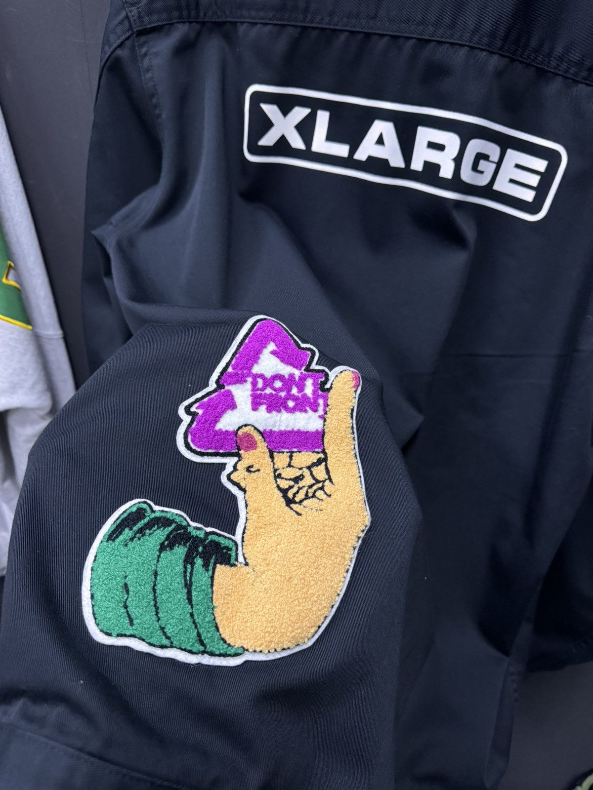 Xlarge XLarge Balck Jacket Embroidered Size US XL / EU 56 / 4 - 4 Thumbnail
