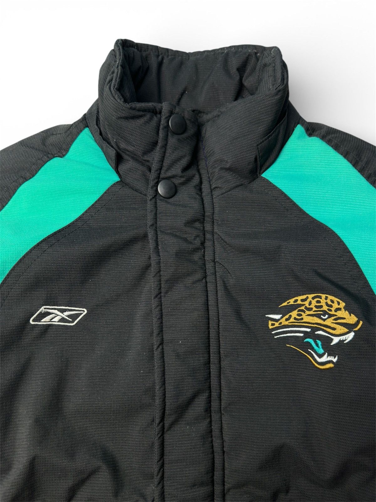 Reebok Vintage Reebok NFL Jacksonville Jaguars Puffer Jacket Size US L / EU 52-54 / 3 - 5 Thumbnail