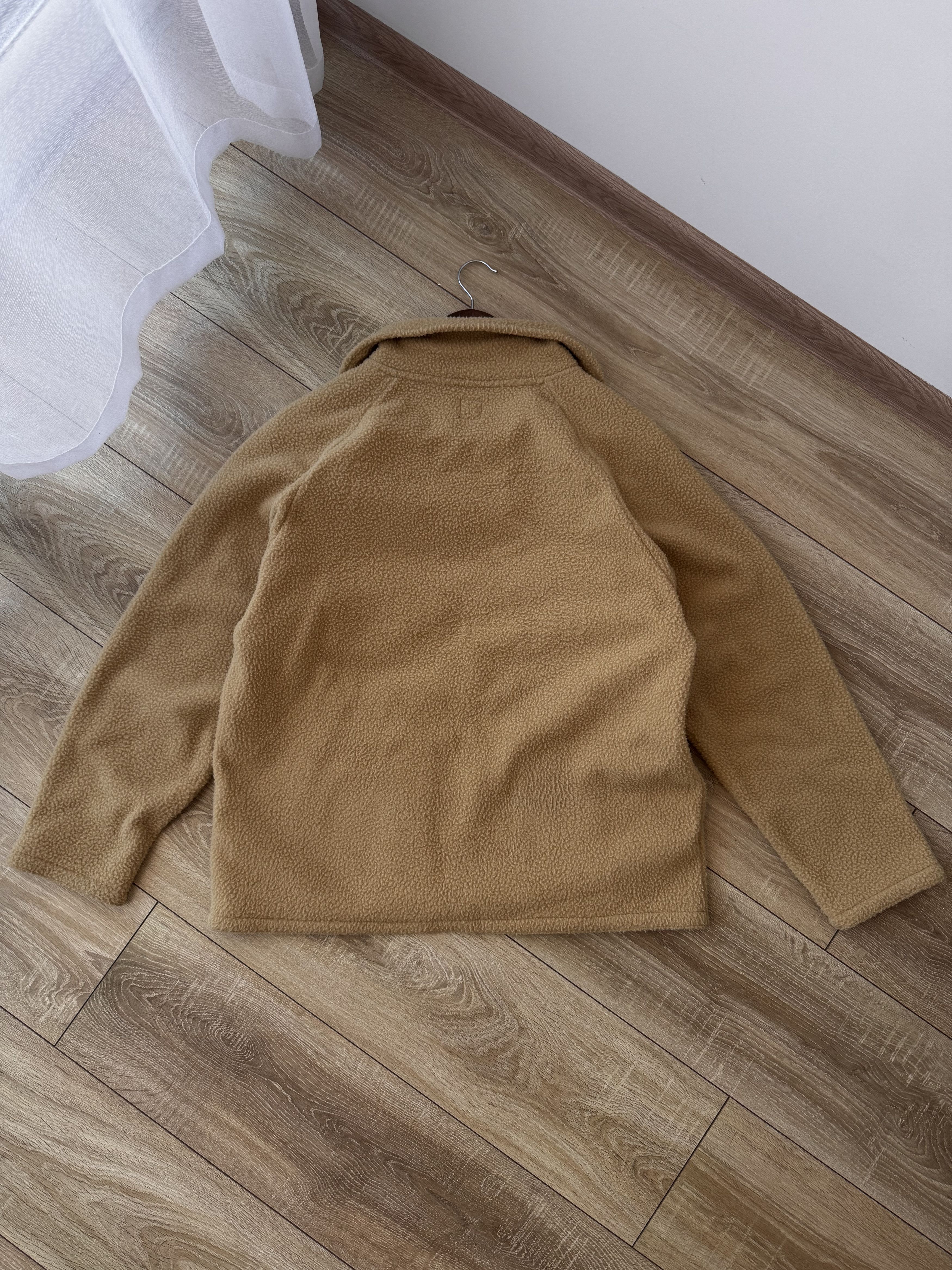 Human Made Human Made Japanese Beige Fleece Jacket Size US S / EU 44-46 / 1 - 6 Thumbnail