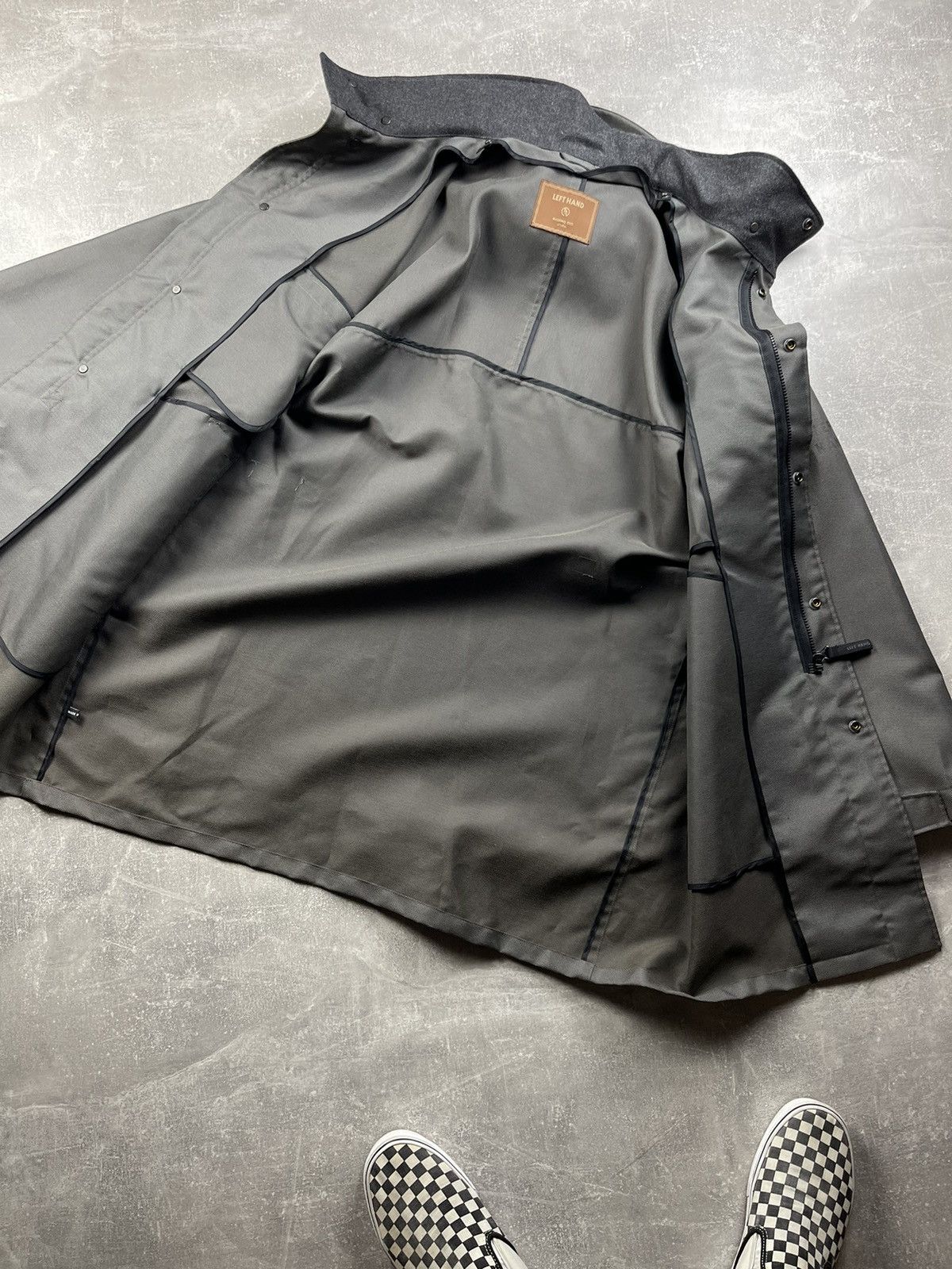 Left Hand × Massimo Osti Laft Hand Massimo Osti Archives 80s Italy Lined Jacket Coat Size US L / EU 52-54 / 3 - 12 Thumbnail