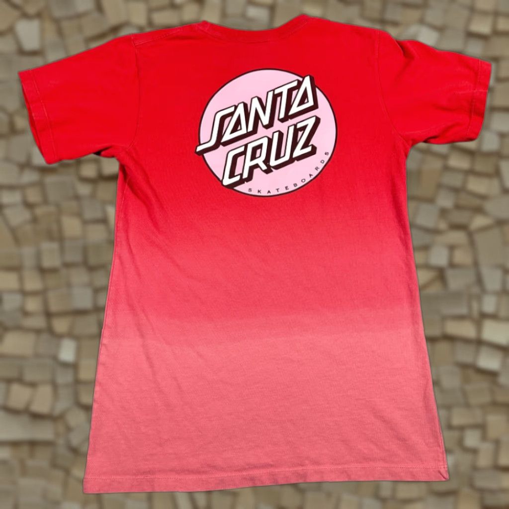 Vintage Santa Cruz Shirt Adult SMALL Red Two Tone Skateboards Logo Skater Size US S / EU 44-46 / 1 - 1 Thumbnail