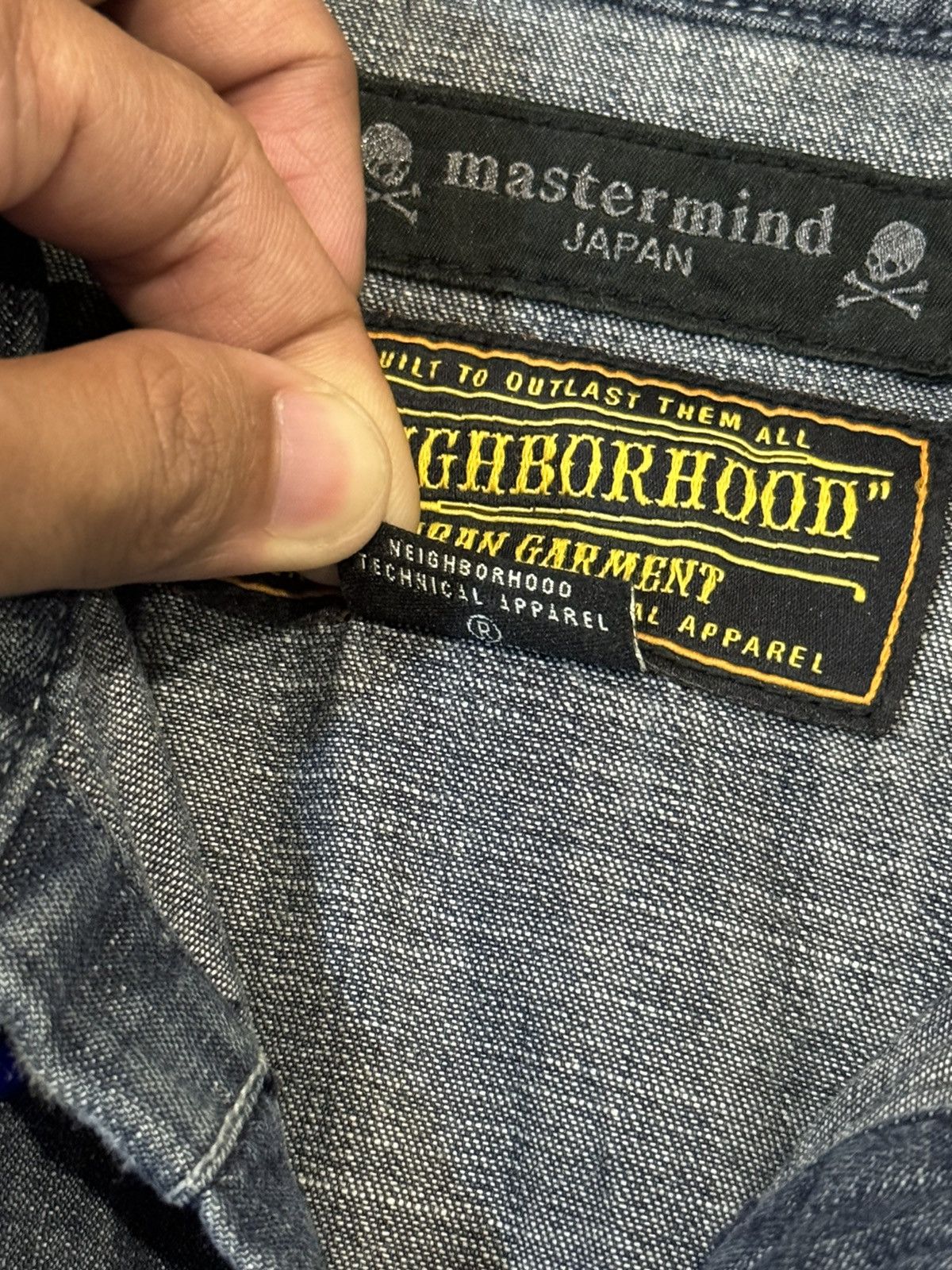 Mastermind Japan × Neighborhood Neighborhood x Mastermind Japan Savage Shirt Size US L / EU 52-54 / 3 - 11 Thumbnail