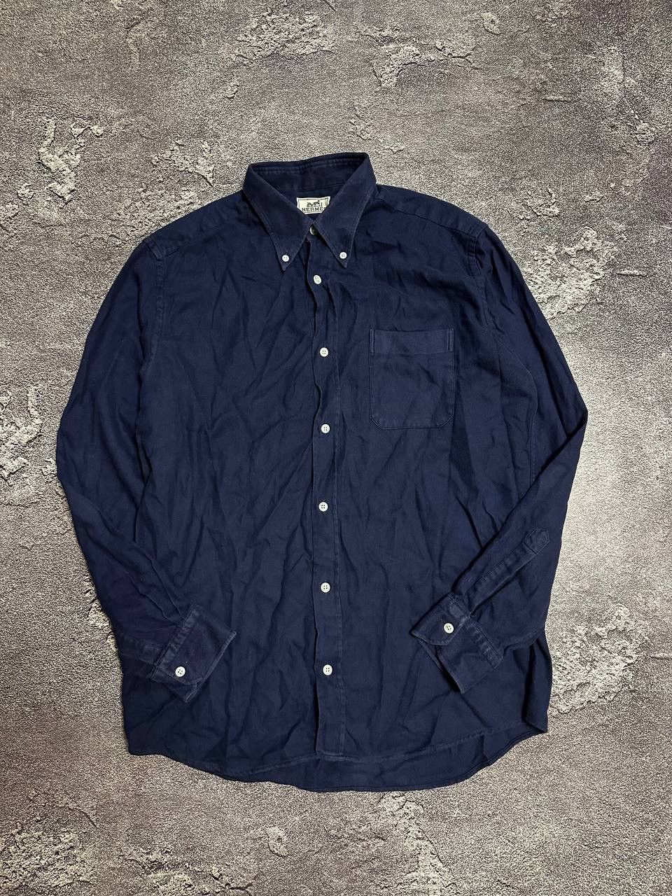 Hermes Hermes Shirt Blue Size US L / EU 52-54 / 3 - 3 Thumbnail
