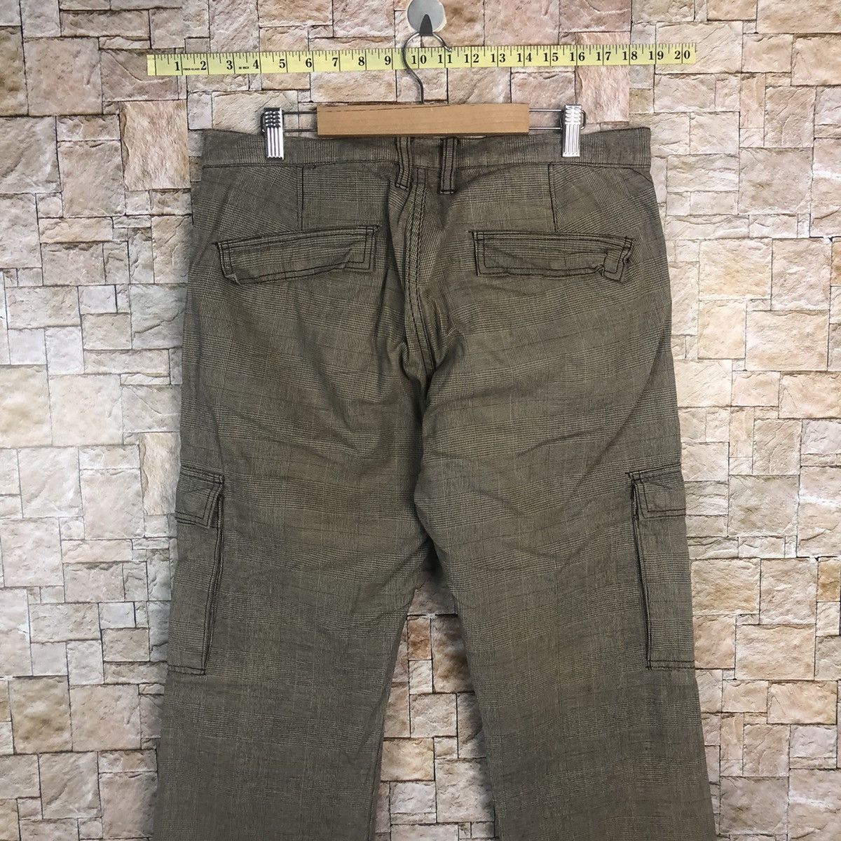 Global Work Global Work Brown utility Cargo Multipocket Pants #A361 Size US 32 / EU 48 - 17 Thumbnail