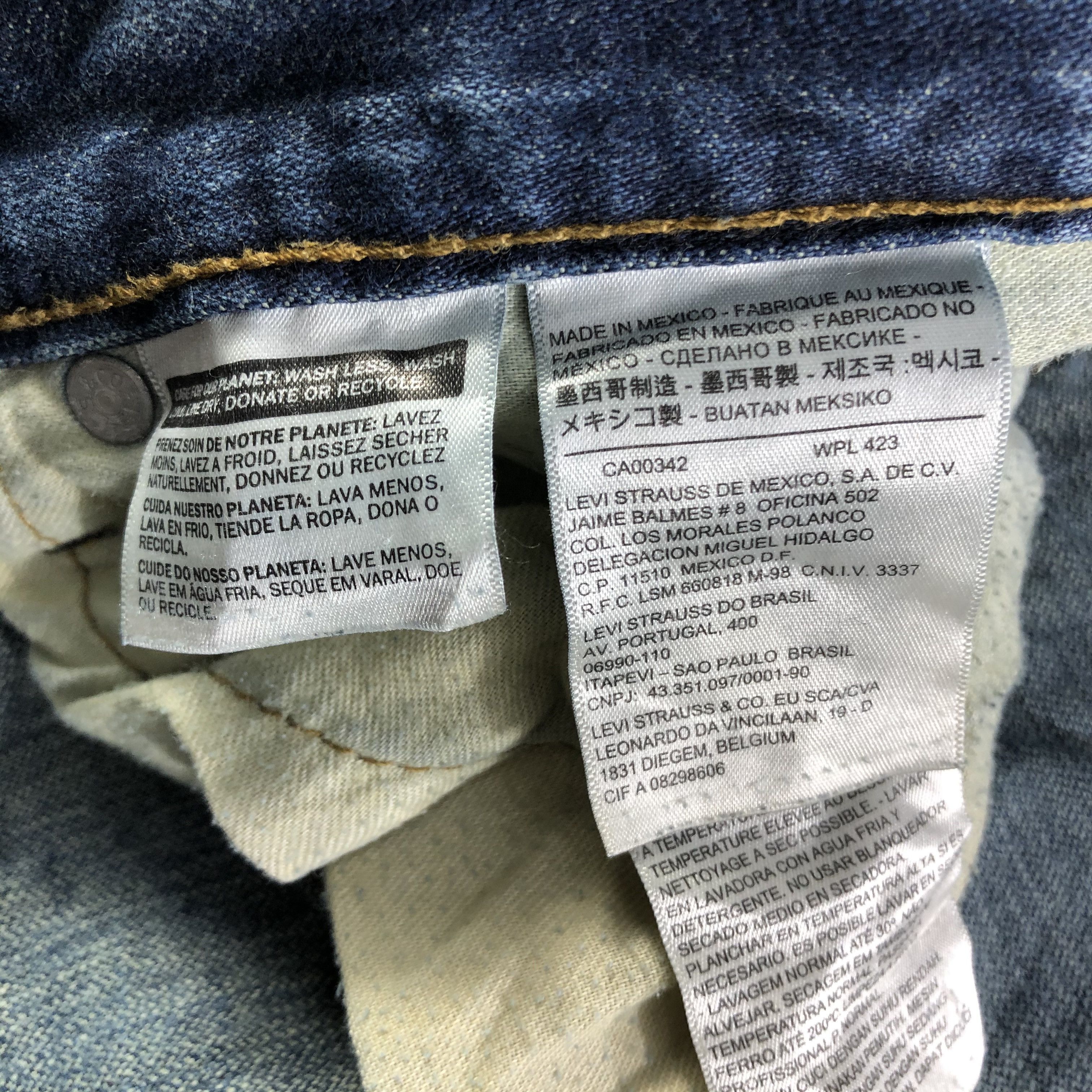 Levi's Vintage Blue Wash Levis 569 Jeans-J3350 Size US 42 / EU 58 - 9 Thumbnail