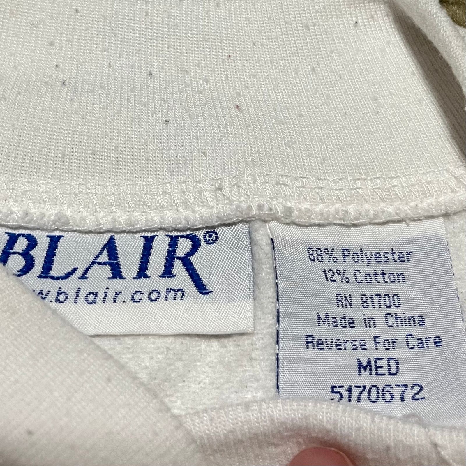 Other Blair Cat Garden Scene Button Cardigan Sweatshirt Medium Size M / US 6-8 / IT 42-44 - 3 Thumbnail