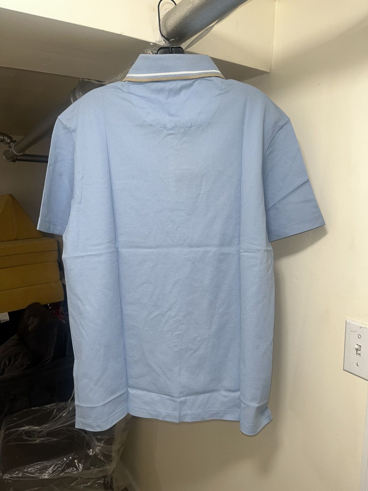 Versace Versace Blue Polo Shirt Sz XL Size US XL / EU 56 / 4 - 8 Thumbnail