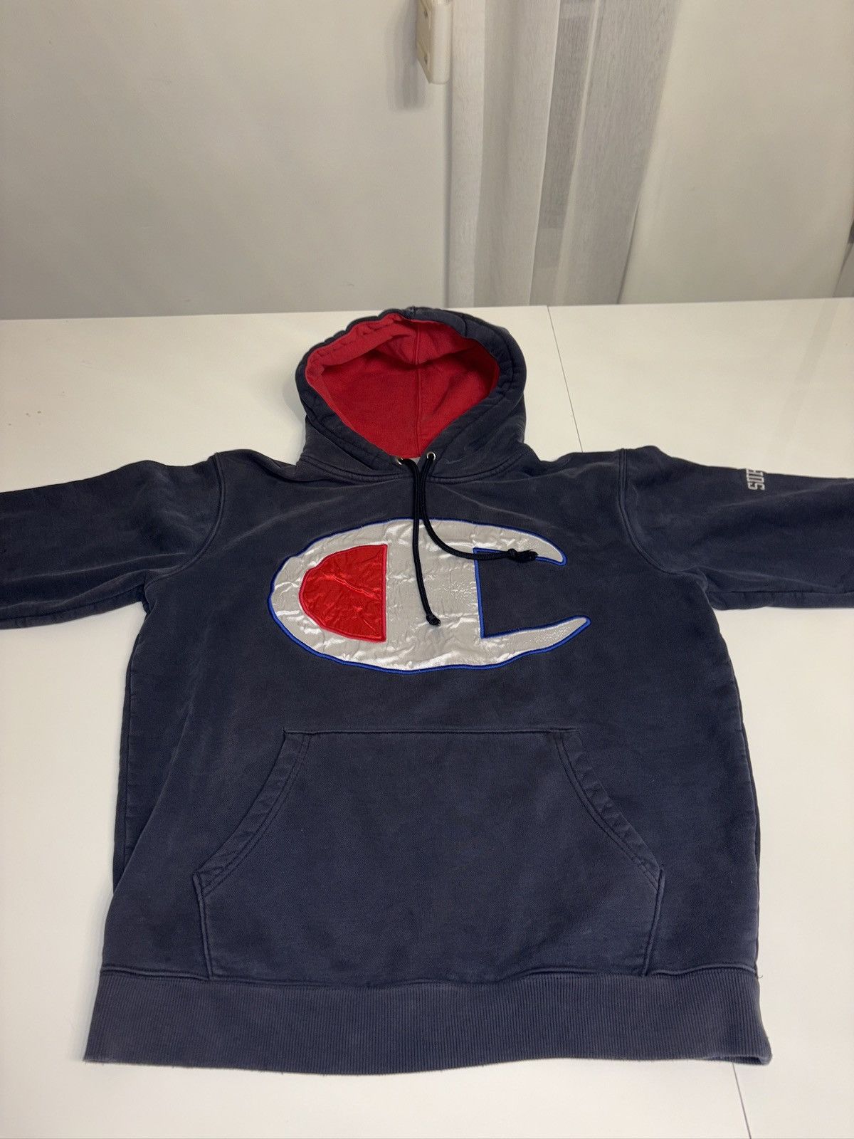 Champion × Supreme supreme x champion hoodie Size US M / EU 48-50 / 2 - 4 Thumbnail