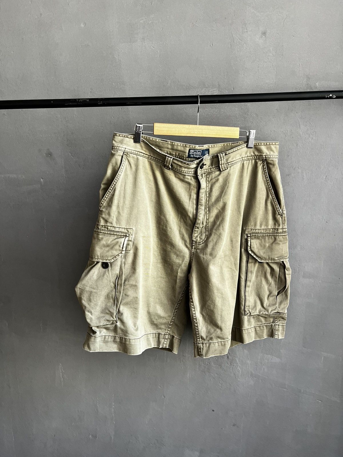 Polo Ralph Lauren × RRL Ralph Lauren × Vintage Polo Ralph Lauren cargo shorts vintage Size US 36 / EU 52 - 8 Thumbnail