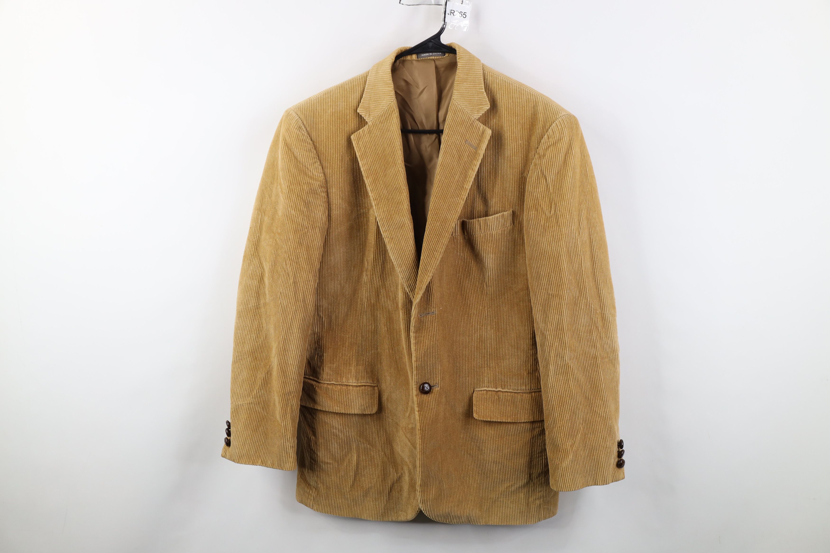 Vintage Vintage 90s Streetwear Corduroy Suit Coat Blazer Jacket Size US L / EU 52-54 / 3 - 1 Thumbnail