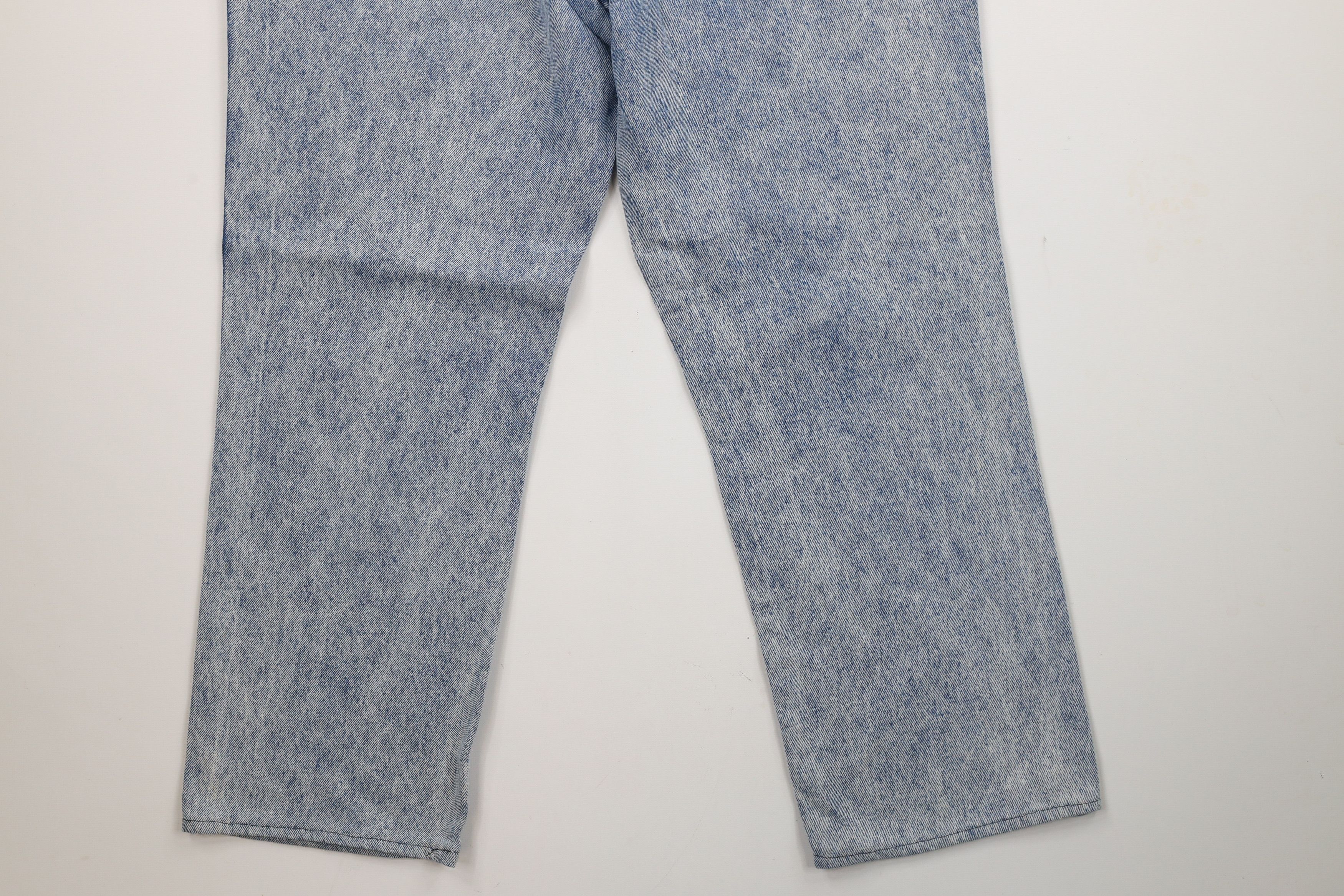 Vintage Vintage 90s Streetwear Acid Wash Denim Jeans Blue USA Size US 36 / EU 52 - 11 Thumbnail